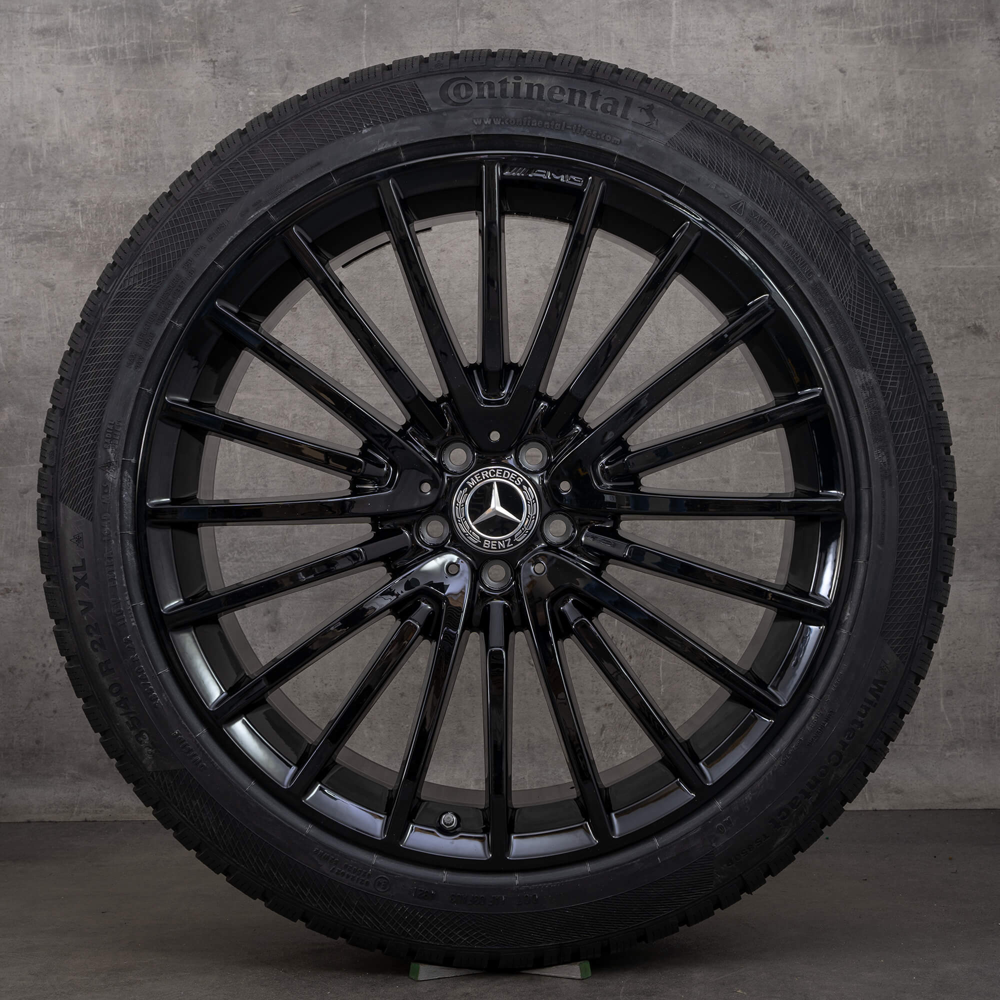 Jantes d'origine AMG Mercedes Benz GLS 63 22 pouces X166 roues hiver complètes