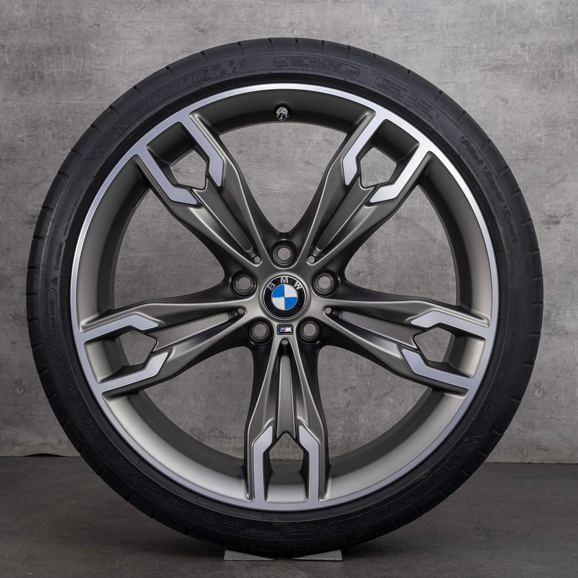 BMW 5er G30 G31 668 M Sommerreifen 20 Zoll Sommerräder Felgen 7855087 75855088