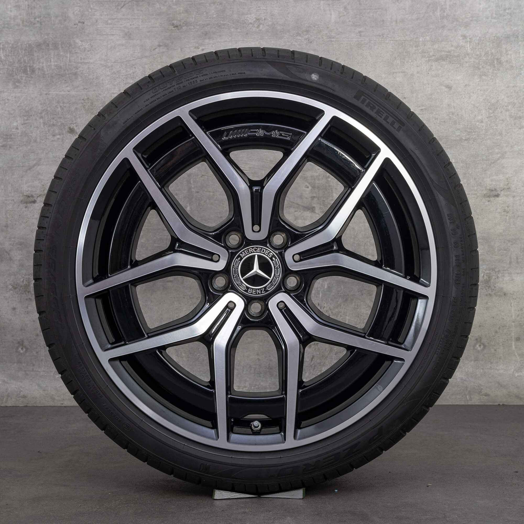 AMG 19 inch Mercedes Benz rims C-Class W206 S206 summer tires wheels