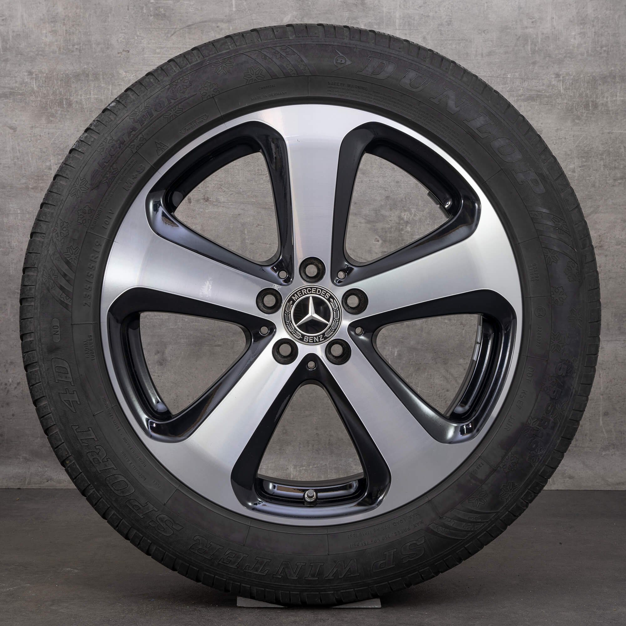 Jantes de alumínio Mercedes Benz 19 polegadas GLC X253 jantes inverno completas