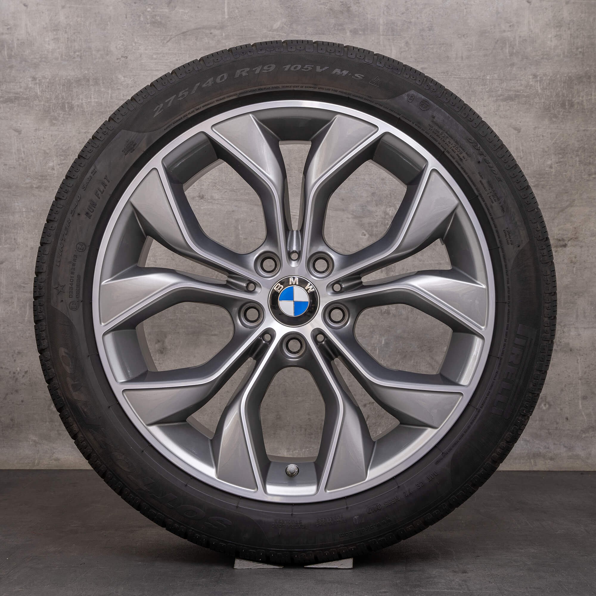 Original BMW X3 X4 Winterräder 18 Zoll F25 F26 Felgen Styling 608