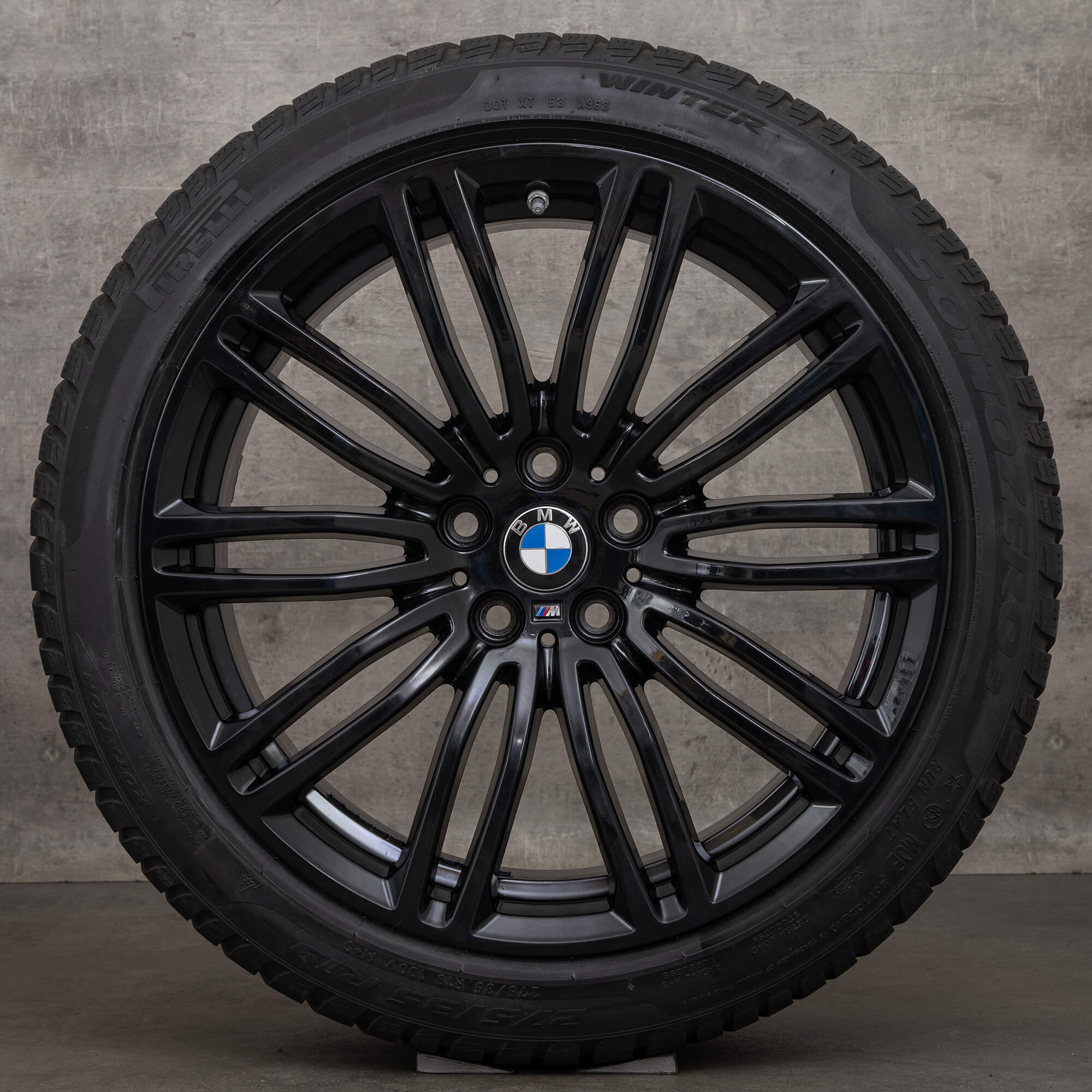 BMW Série 5 G30 G31 jantes hiver 19 pouces pneus 664 M 7855083 7855084