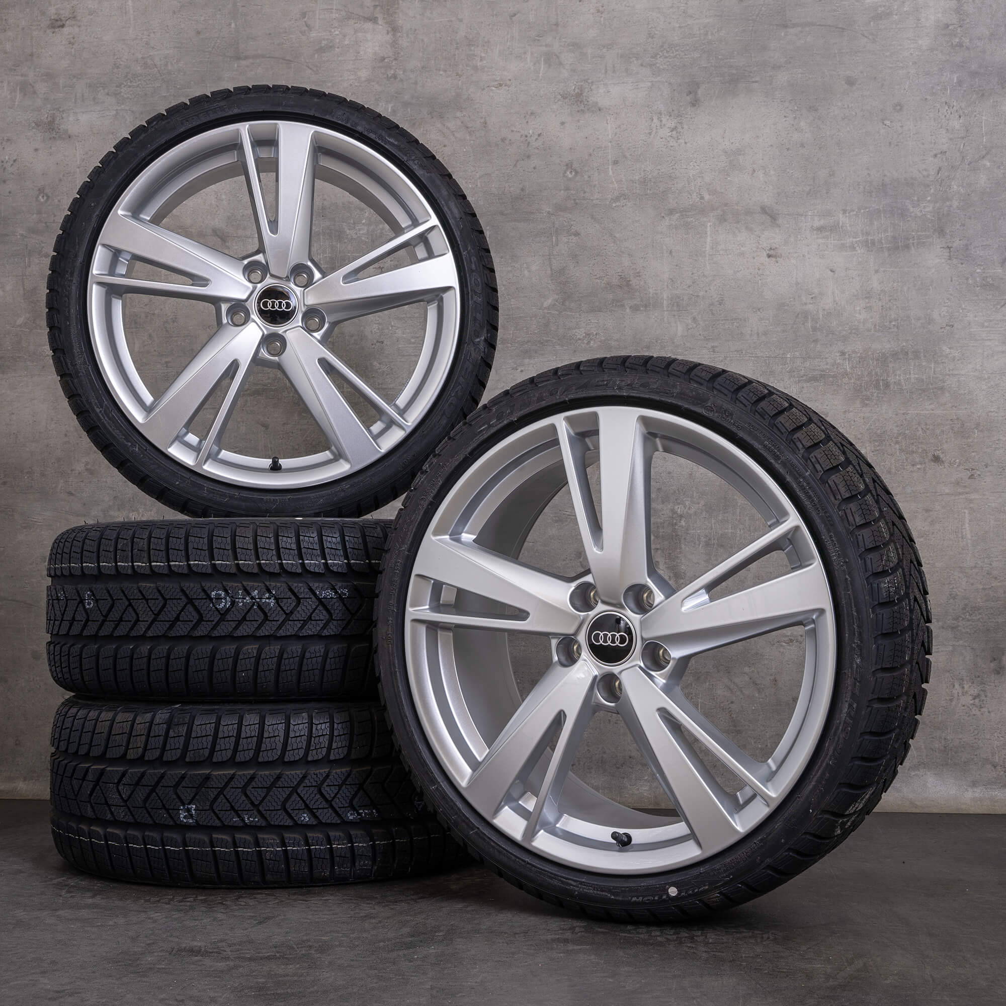 Oryginał Audi A3 S3 felgi 19 cali 8V koła letnie 8V0601025EJ Blade Design srebrne błyszczące NOWOŚĆ