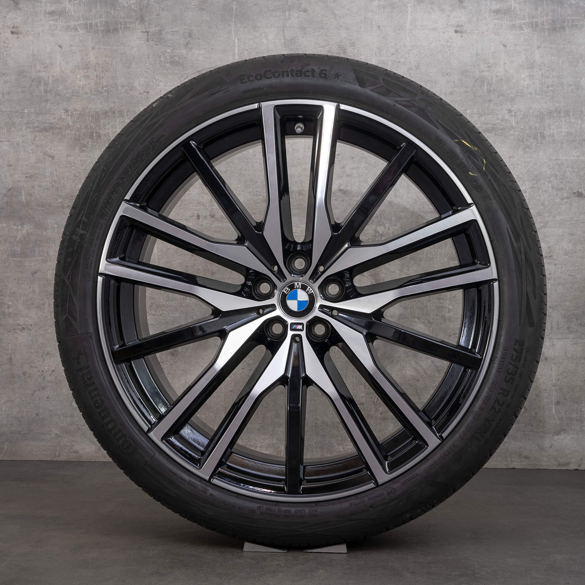 BMW X5 G05 X6 G06 summer wheels 22 inch rims tires styling 742 M