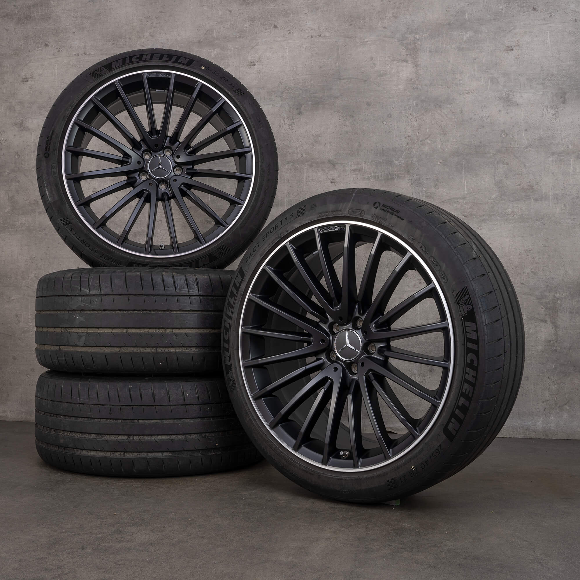 AMG 21 inch rims Mercedes Benz GLC 63 & S X253 C253 summer tires