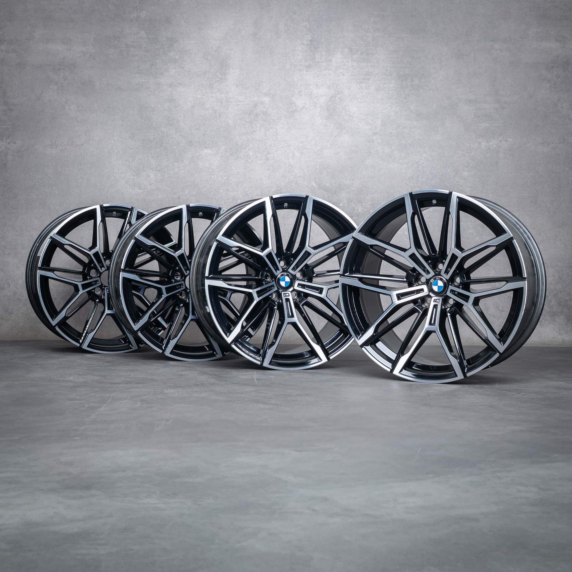 Oem M2 M3 M4 Jantes 19 20 pouces G87 G80 G81 G82 G83 Styling 930 M 7882869 7882870 noir poli