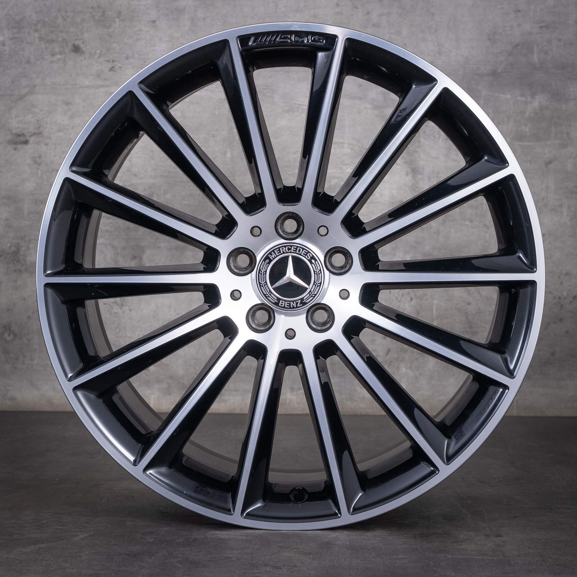 Original Mercedes Benz E-Klasse AMG Felgen 20 Zoll W213 S213 C238 A238 A2134012200 A2134012300 schwarz glanzgedreht