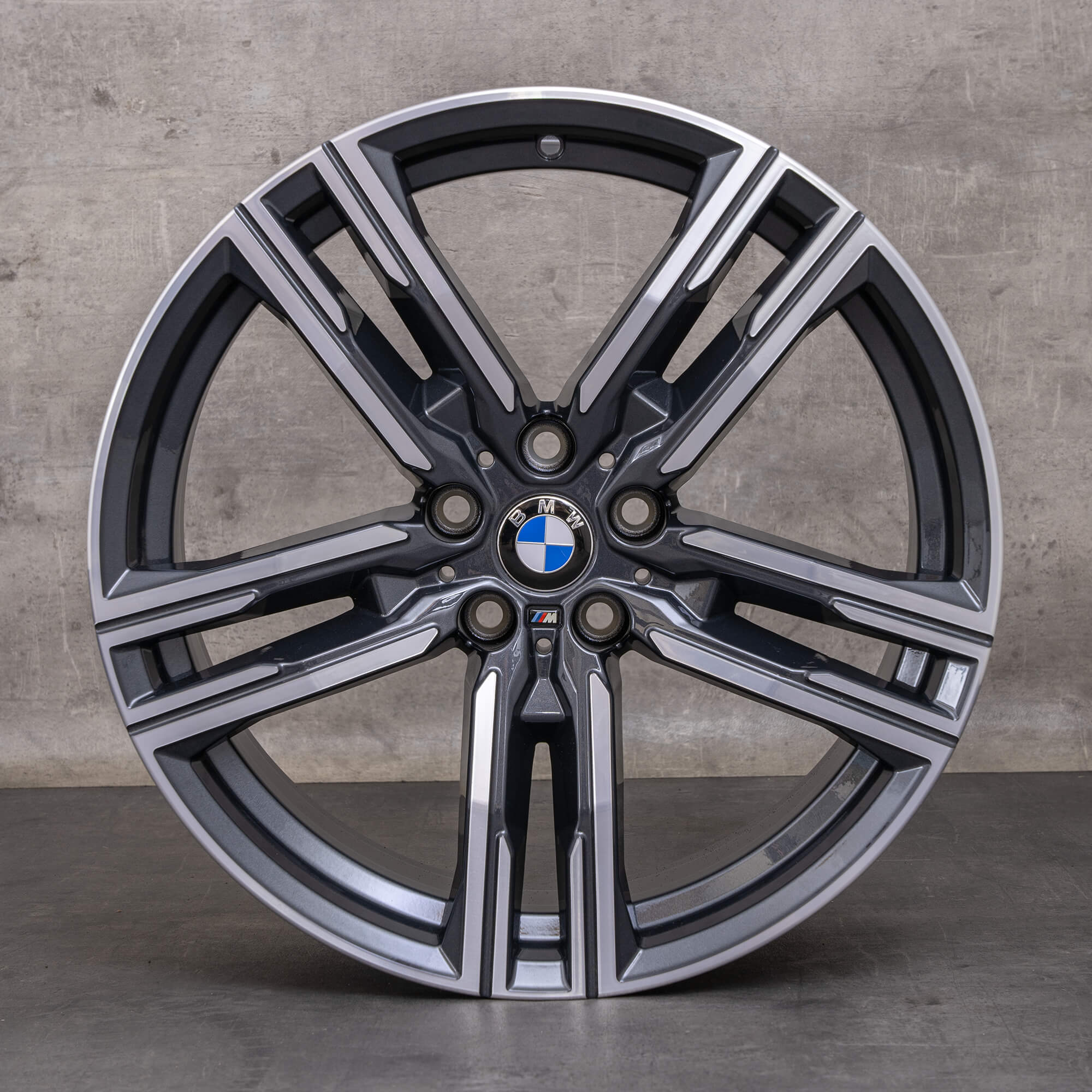 1x BMW 19 polegadas 8er G14 G15 G16 aro M727 de alumínio 8090020 NOVO