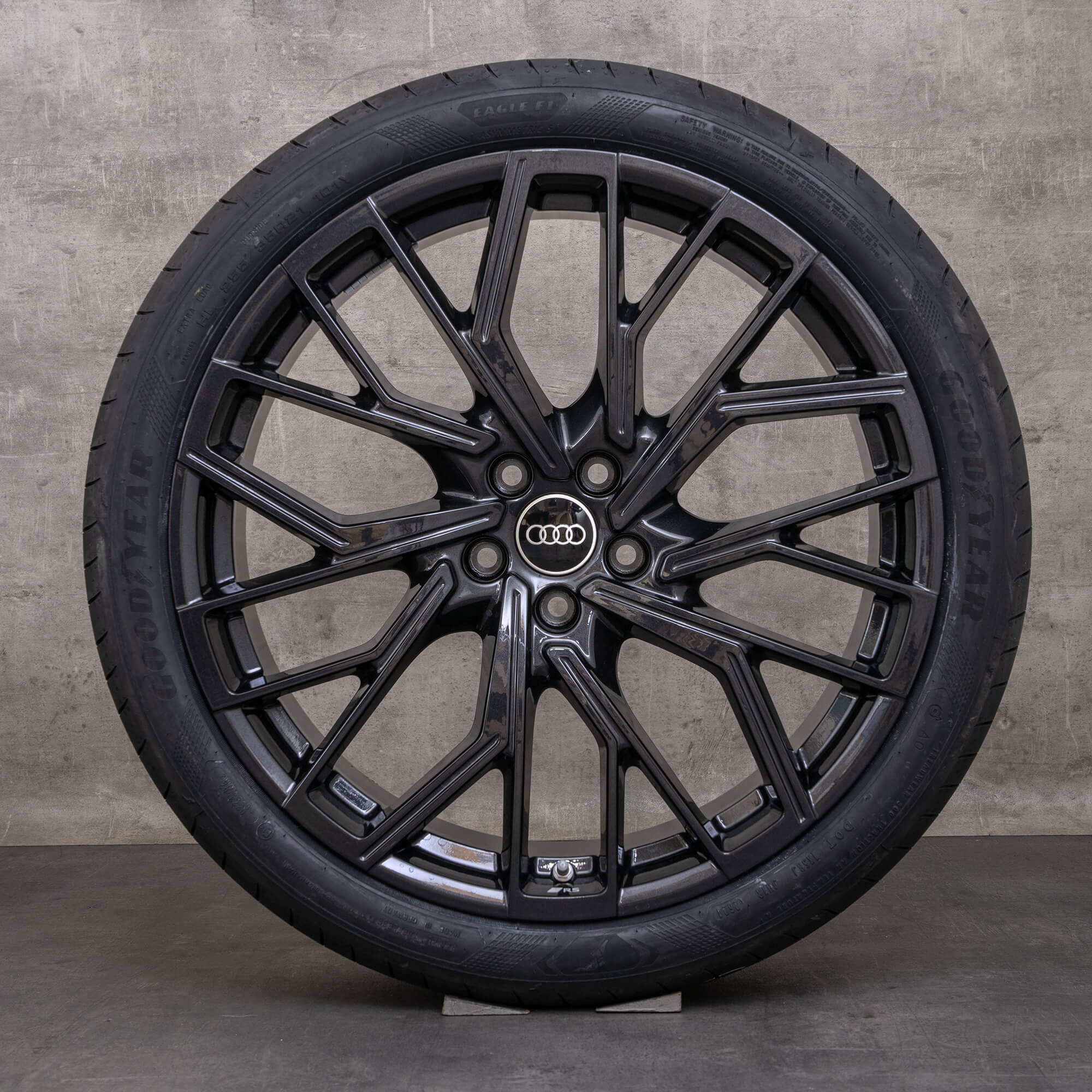 Jantes Genuínas Audi A6 S6 21 polegadas 4K 4P C8 C9 jantes de verão 4P0601025R titânio brilho NOVO
