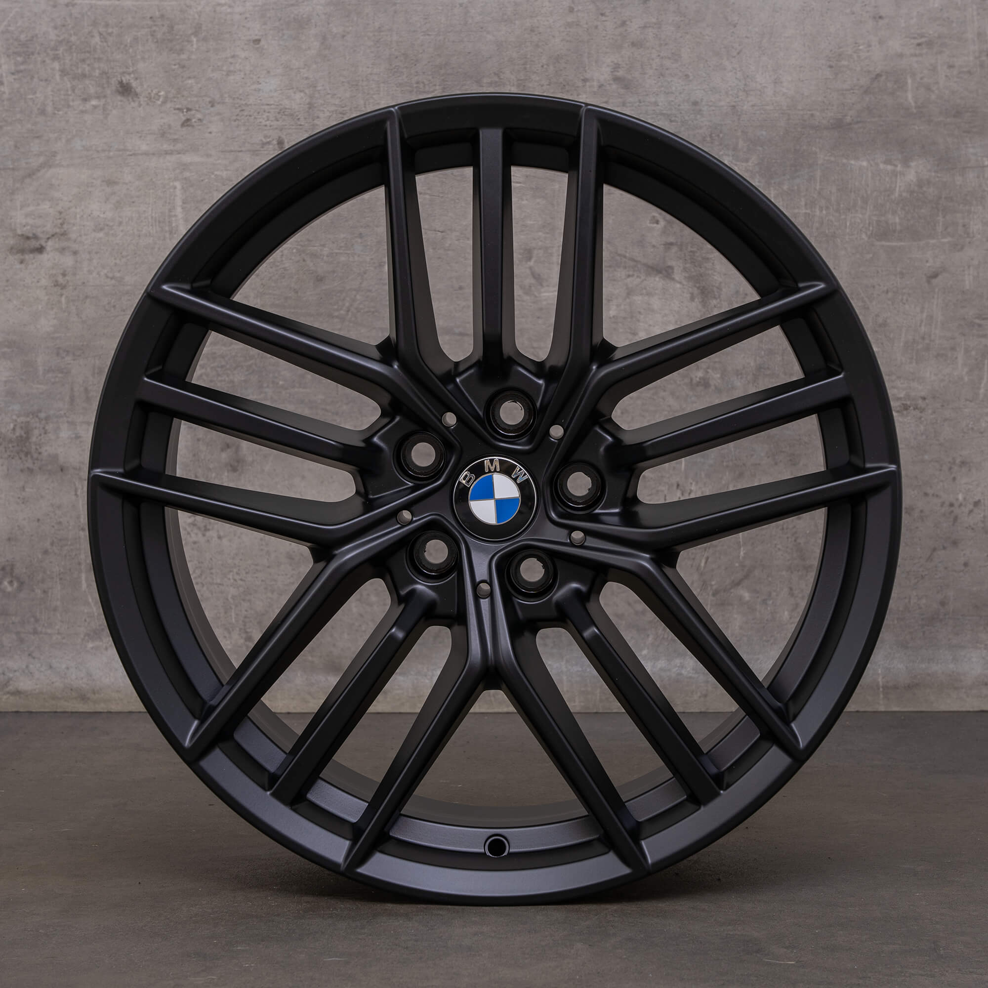Original BMW serie 5 i5 llantas 19 pulgadas G60 G61 Styling 933 5A324D6 negro mate NUEVO