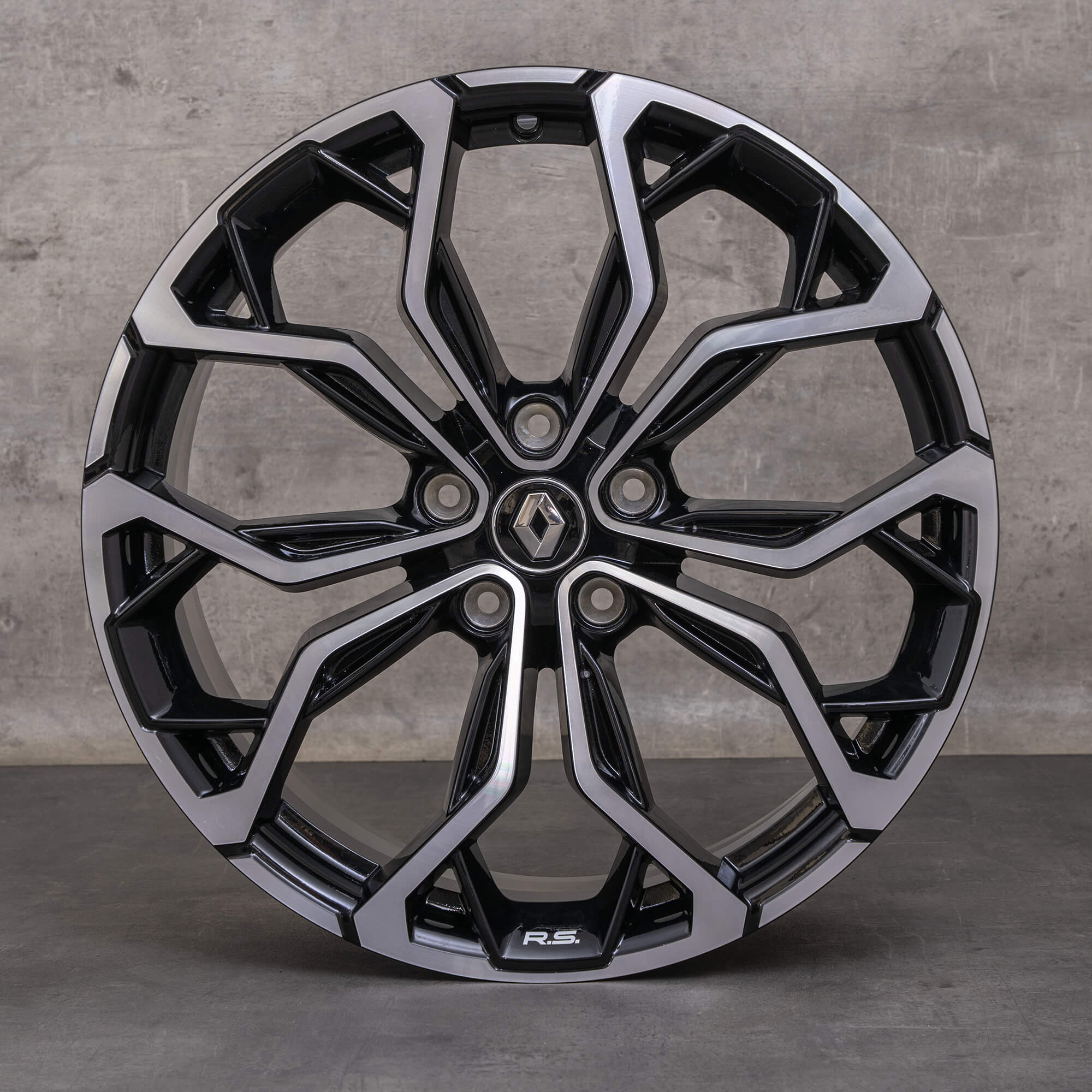 Cerchi in lega per Renault Megane IV cerchio da 19 pollici 8,5 ET 54 403006958R nero lucido