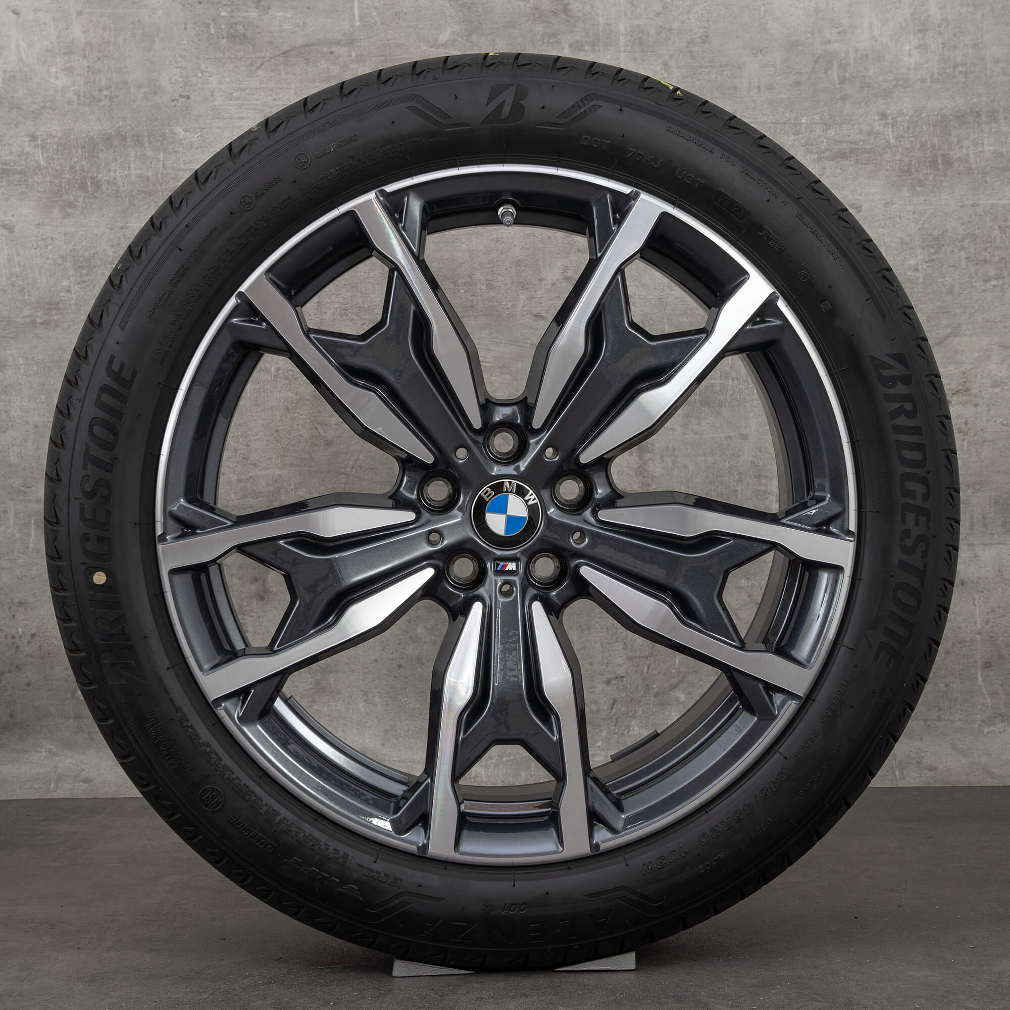 Oryginał BMW X3 X4 koła 20 cali G01 G02 letnie stylizacja 787 M 8073791 8073792 NOWOŚĆ