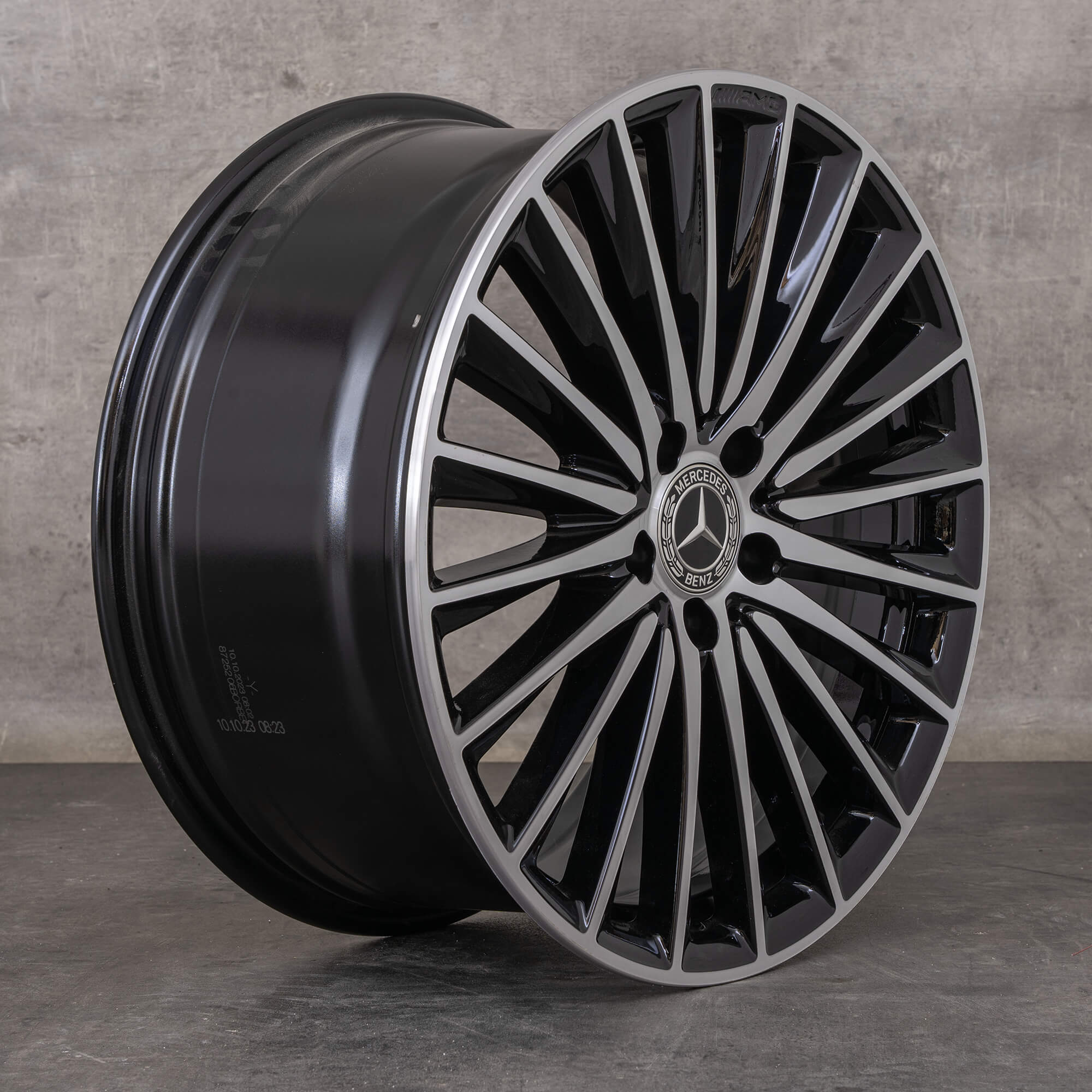 19 Inch Benz Rim OEM Mercedes Benz C-Class AMG Rim 19 inch W206 S206 A2064012000 black ...