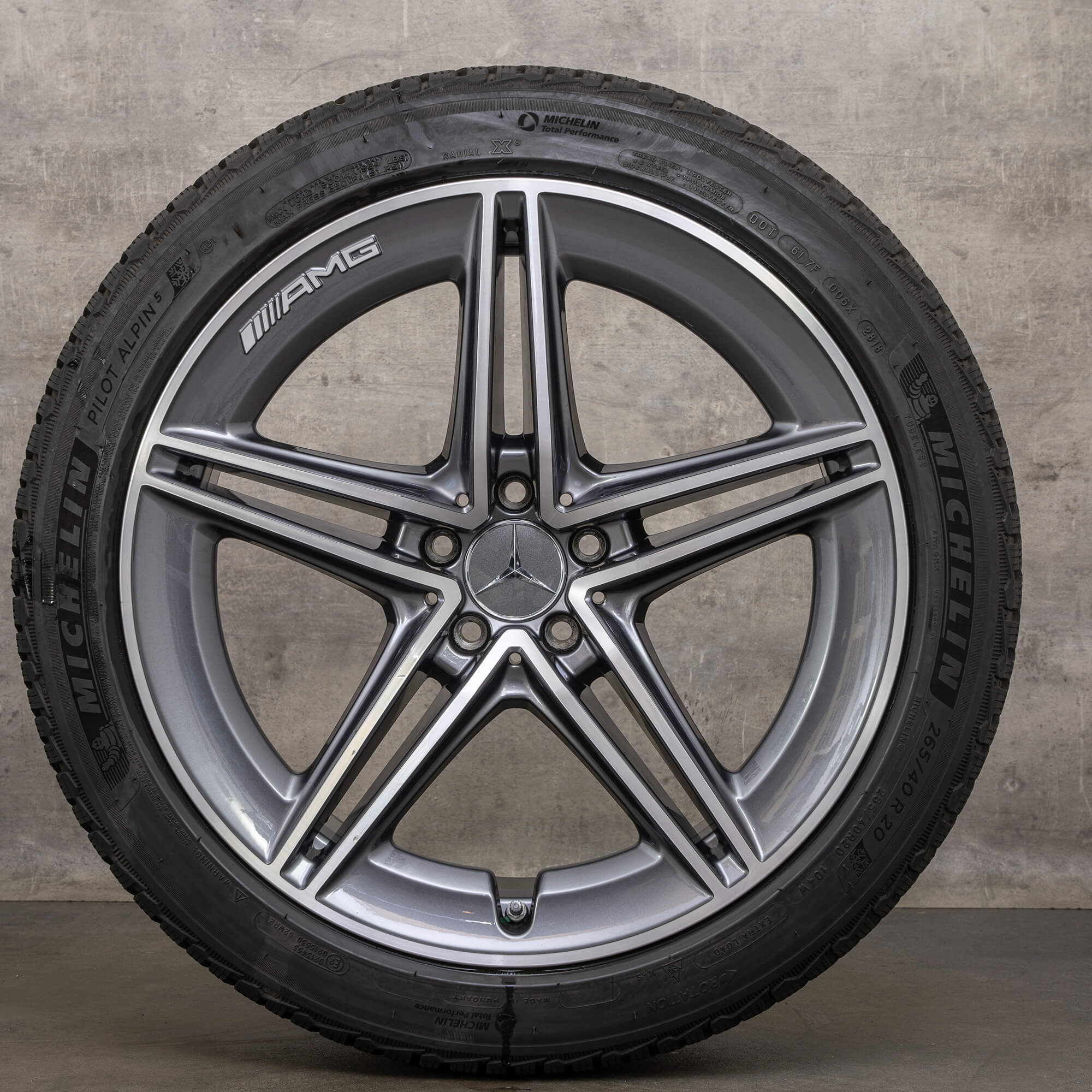 Original Mercedes Benz AMG GT 43 53 63 63S Winterräder 20 Zoll X290 ...