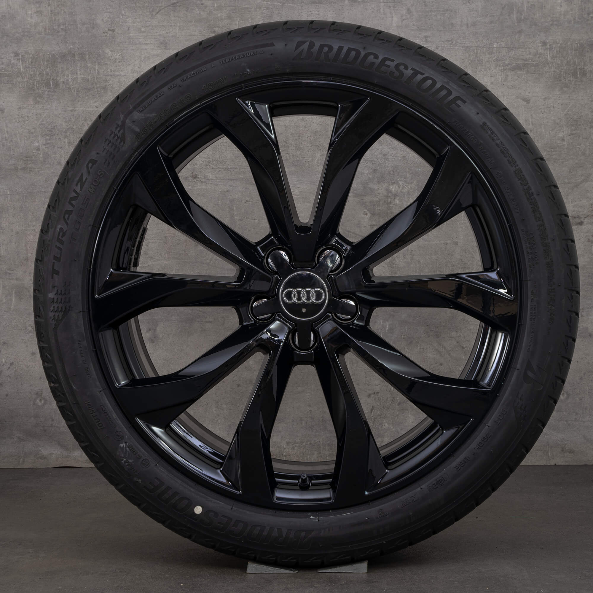 OEM Audi A6 Allroad winter wheels 20 inch 4G C7 rims 4G0601025G black ...