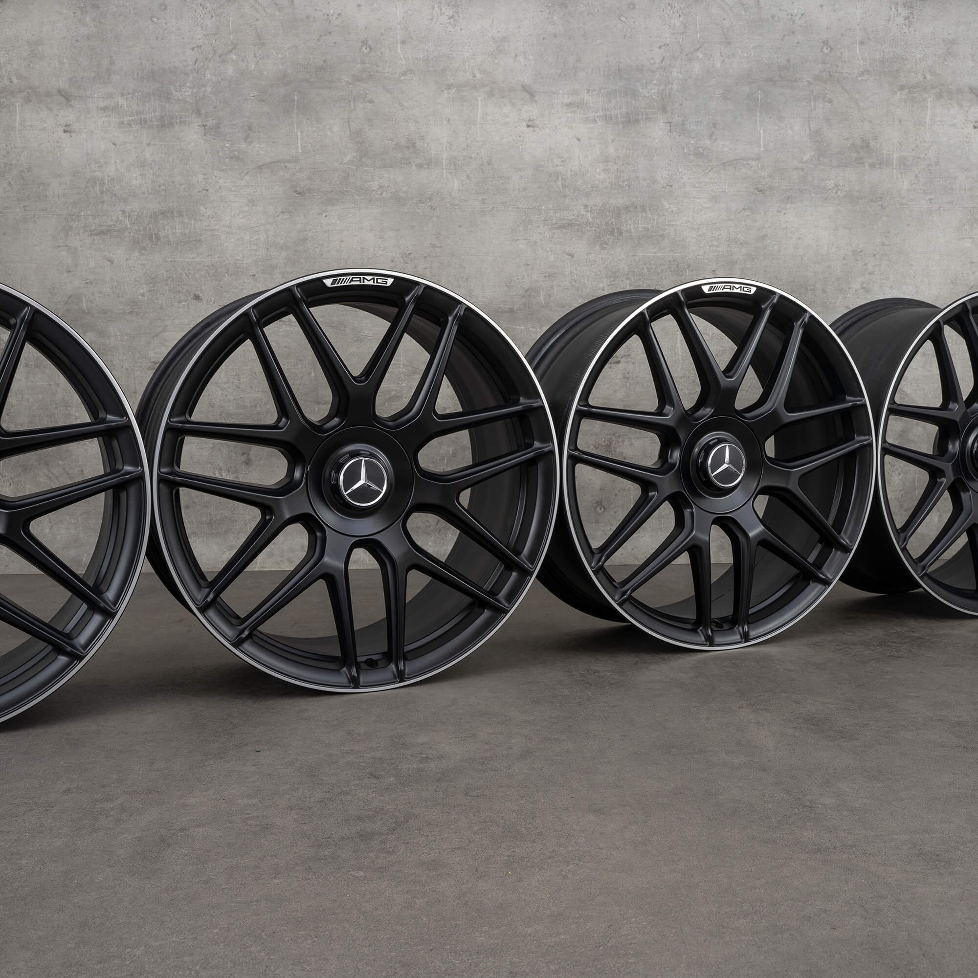 Jantes originais Mercedes Benz S-Class S63 S65 AMG 20 polegadas W222 A217 C217 A2224014200 A2224014300 preto mate acabamento de alto brilho