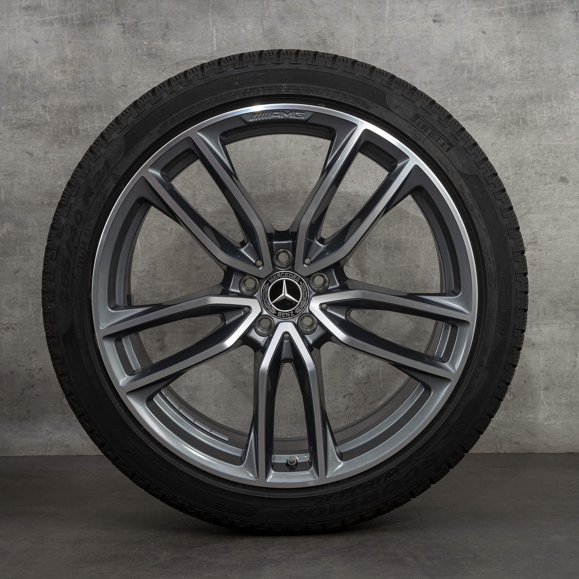 AMG 21 pulgadas Mercedes Benz GLC63 GLC 63 S W253 llantas de aluminio