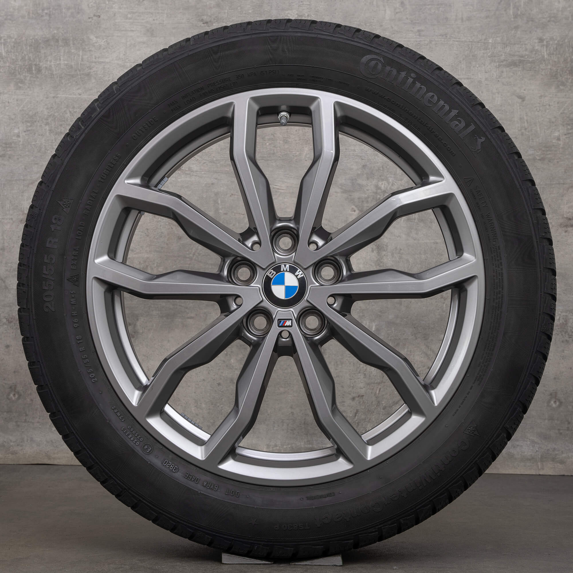 BMW X1 F48 X2 F39 Winterräder 18 Zoll Felgen Winterreifen 6877550 