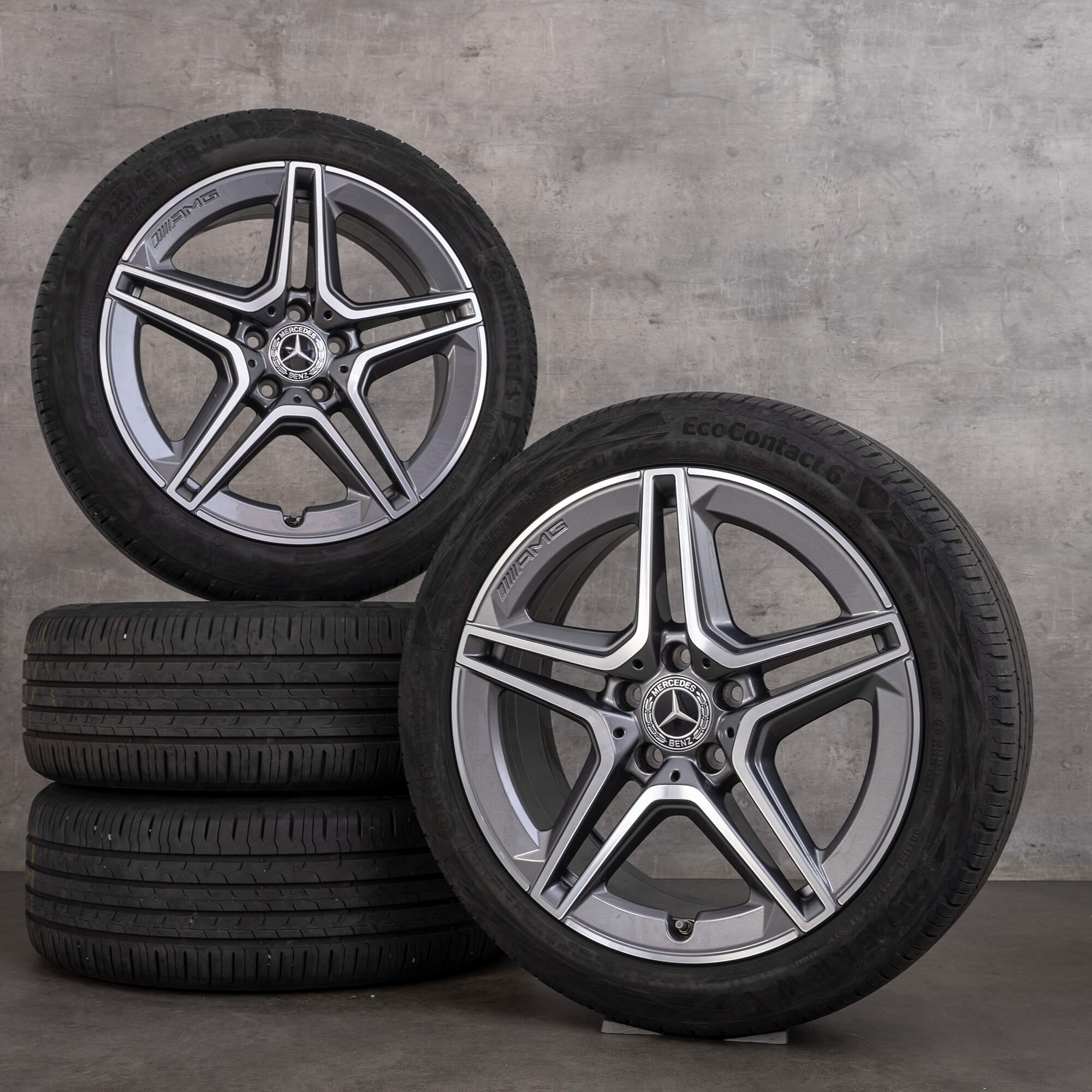 AMG Mercedes Benz A Klasse W177 CLA X118 18 Zoll Felgen 
