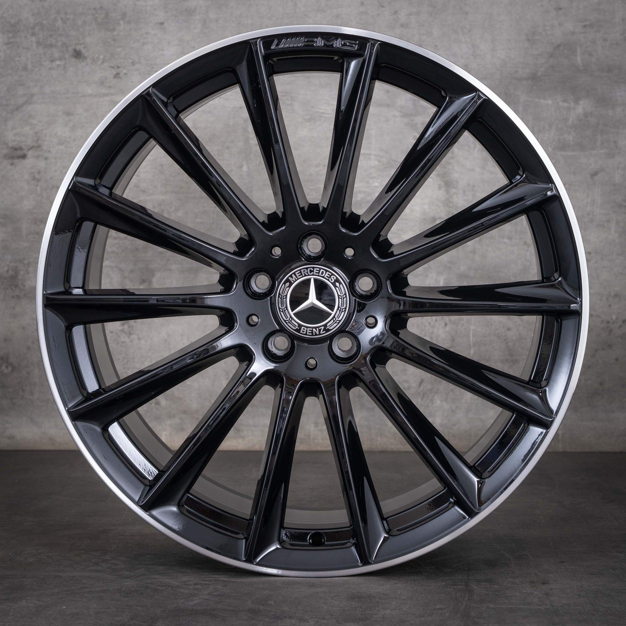 Original Mercedes Benz S-Klasse Felgen 20 Zoll W223 V223 X223 A2234011500 A2234011600 schwarz glanz NEU