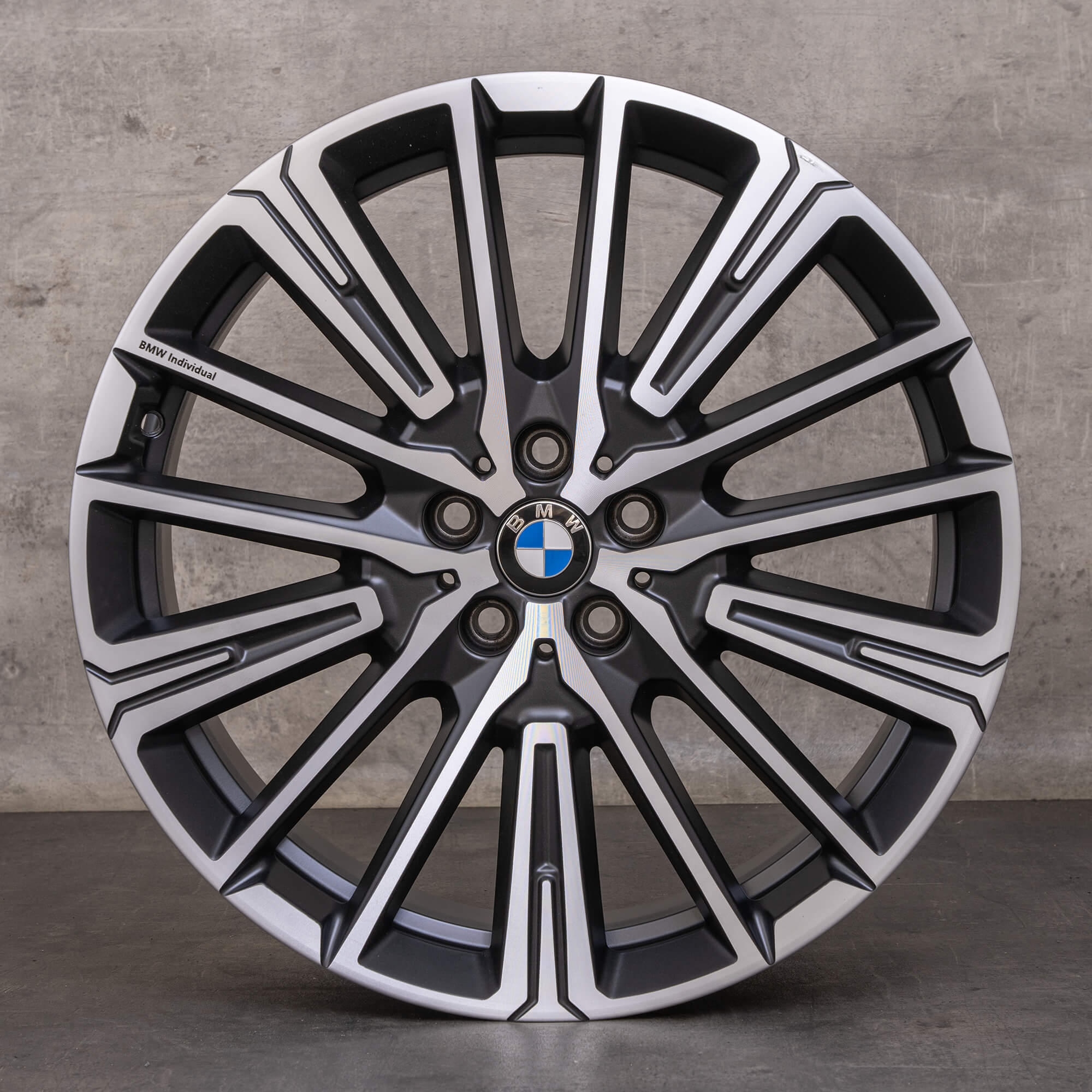 Jantes 20 pouces d'origine BMW X1 iX1 X2 iX2 U11 U10 Styling 869 Individual à rayons multiples 6898042 noir mat brillant