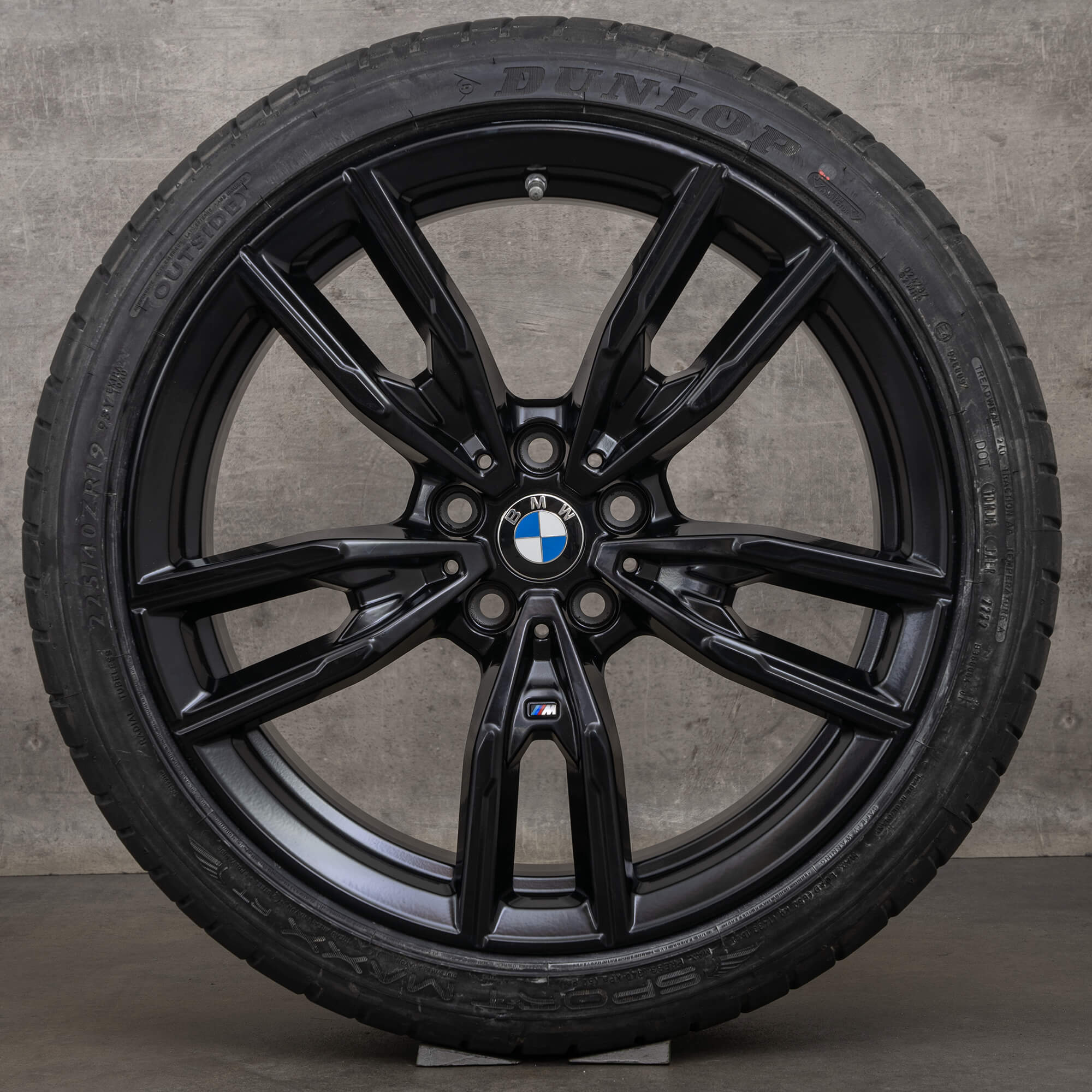 BMW 2-serie G42 3-serie G20 G21 4-serie G22 G23 sommerhjul 19-tommers felger