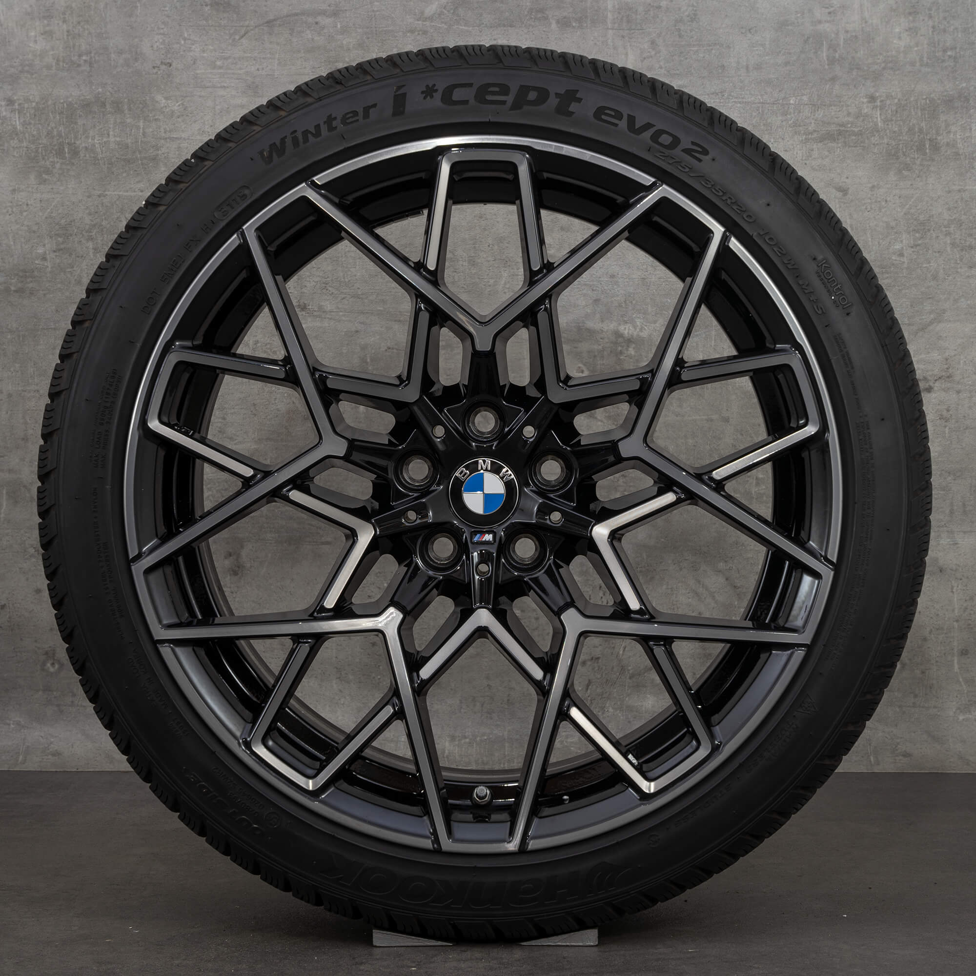 BMW 20 inch rims M8 F91 F92 M813 winter tires winter wheels