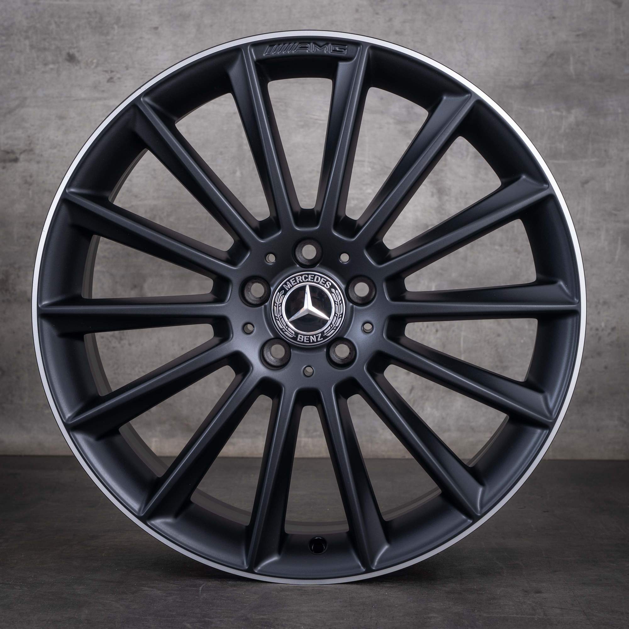 Original Mercedes Benz E-Klasse AMG Felgen 20 Zoll W213 S213 C238 A238 A2134012200 A2134012300 schwarz matt glanzgedreht NEU