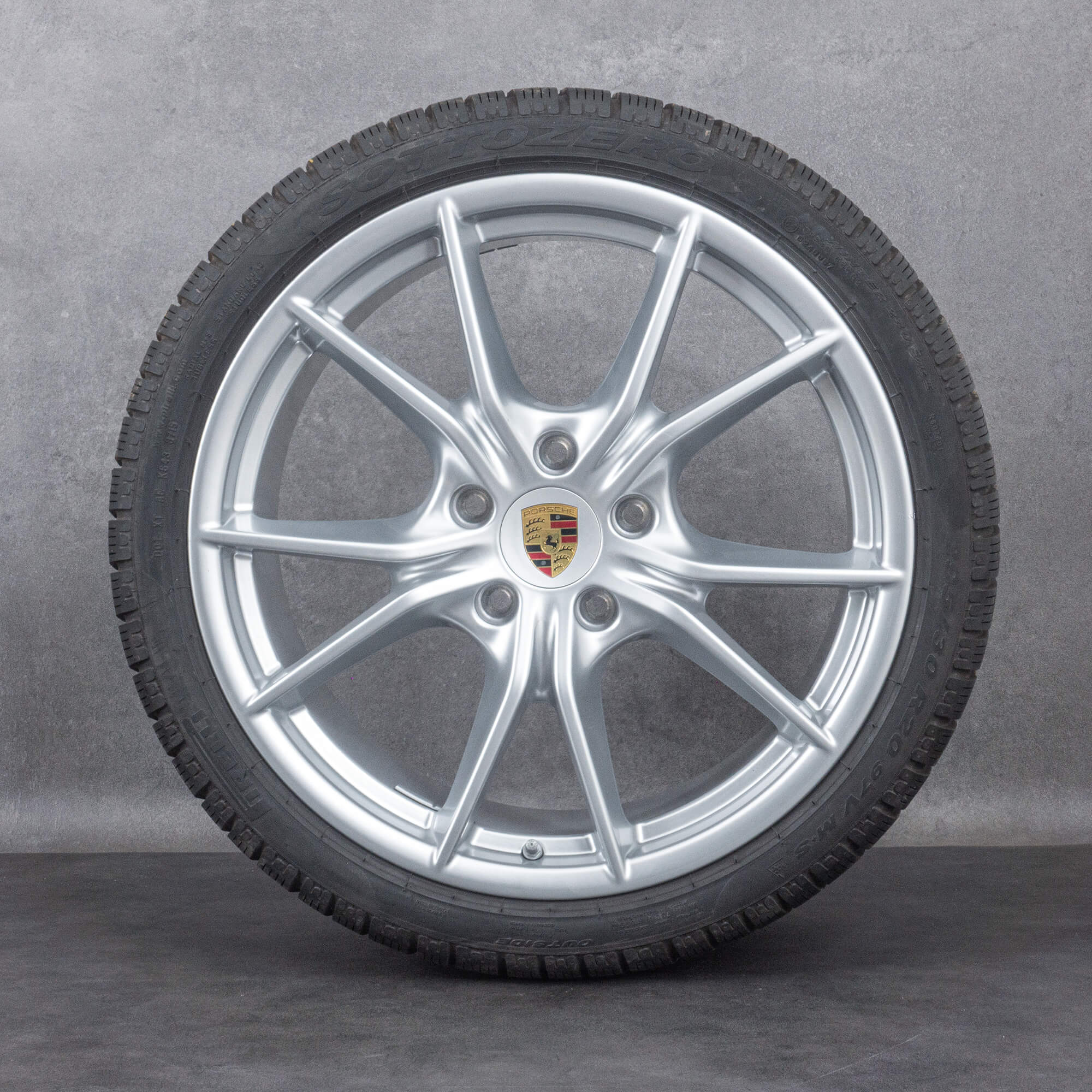 Alkuperäiset Porsche 20 tuuman 991 II vanteet C2 Carrera S talvirenkaat UUSI