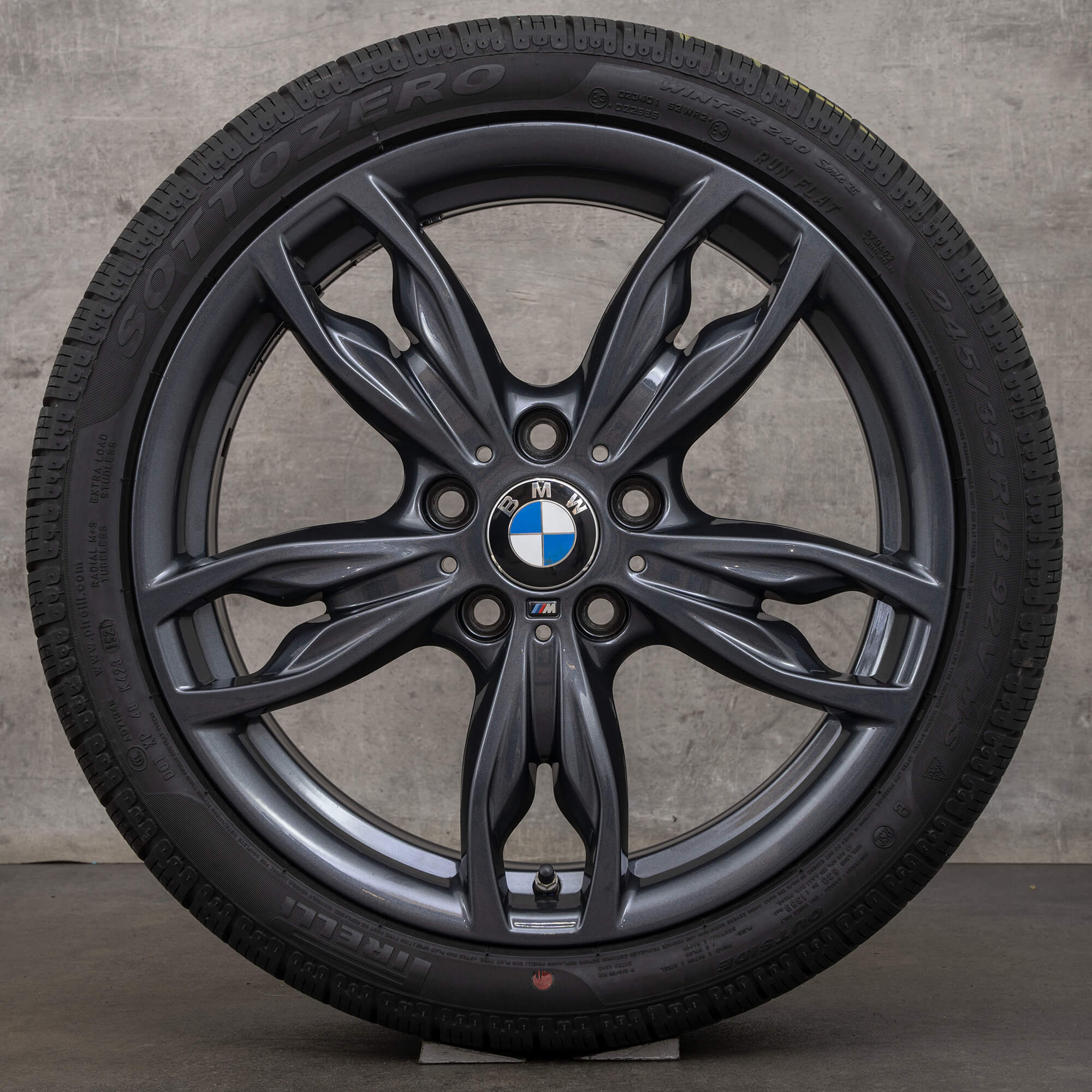 BMW 1 Series F20 F21 2 F22 F23 winter wheels 18 inch rims tires 436 M 7 mm