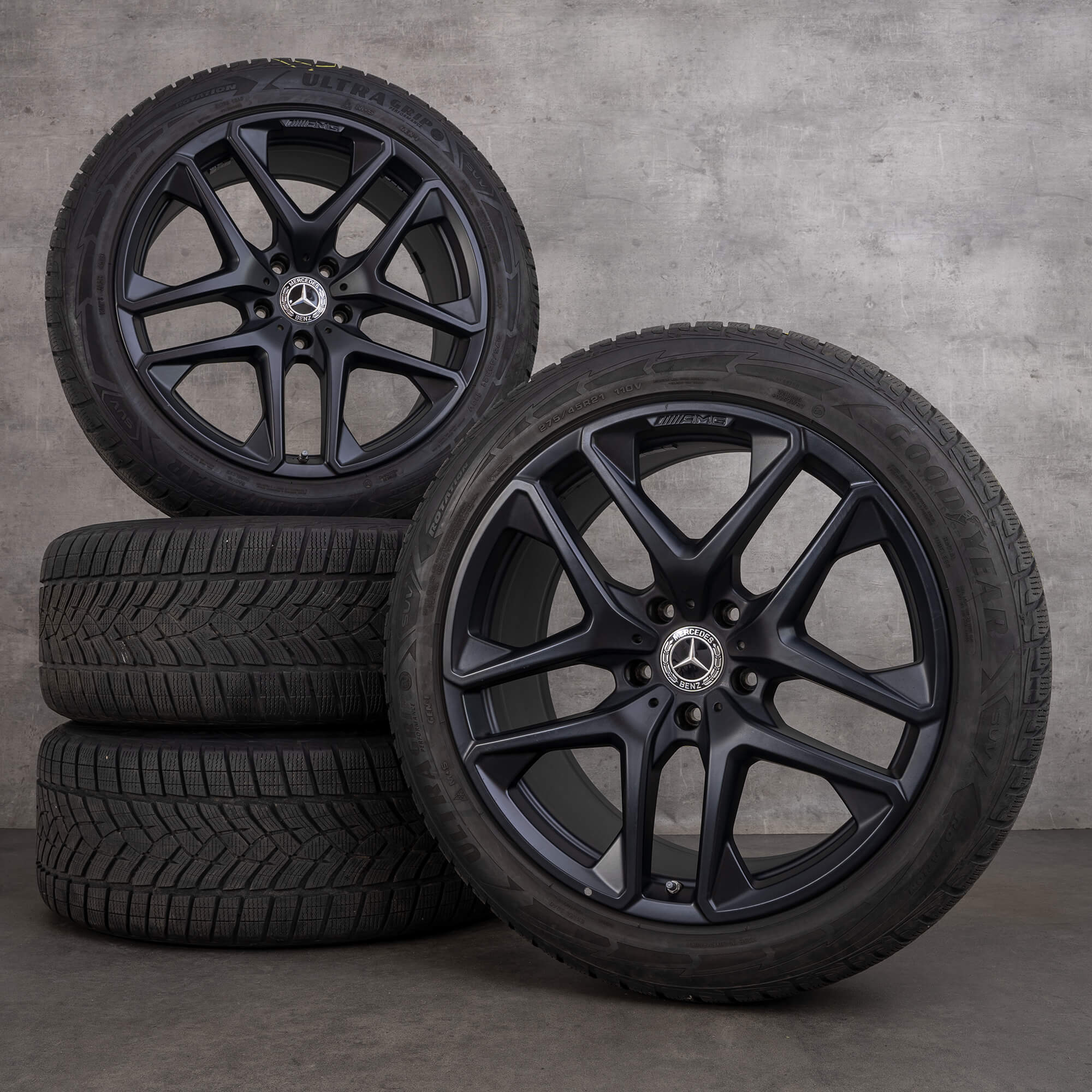 AMG Mercedes Benz G-Class W463A G63 OEM winter wheels 21 inch tires