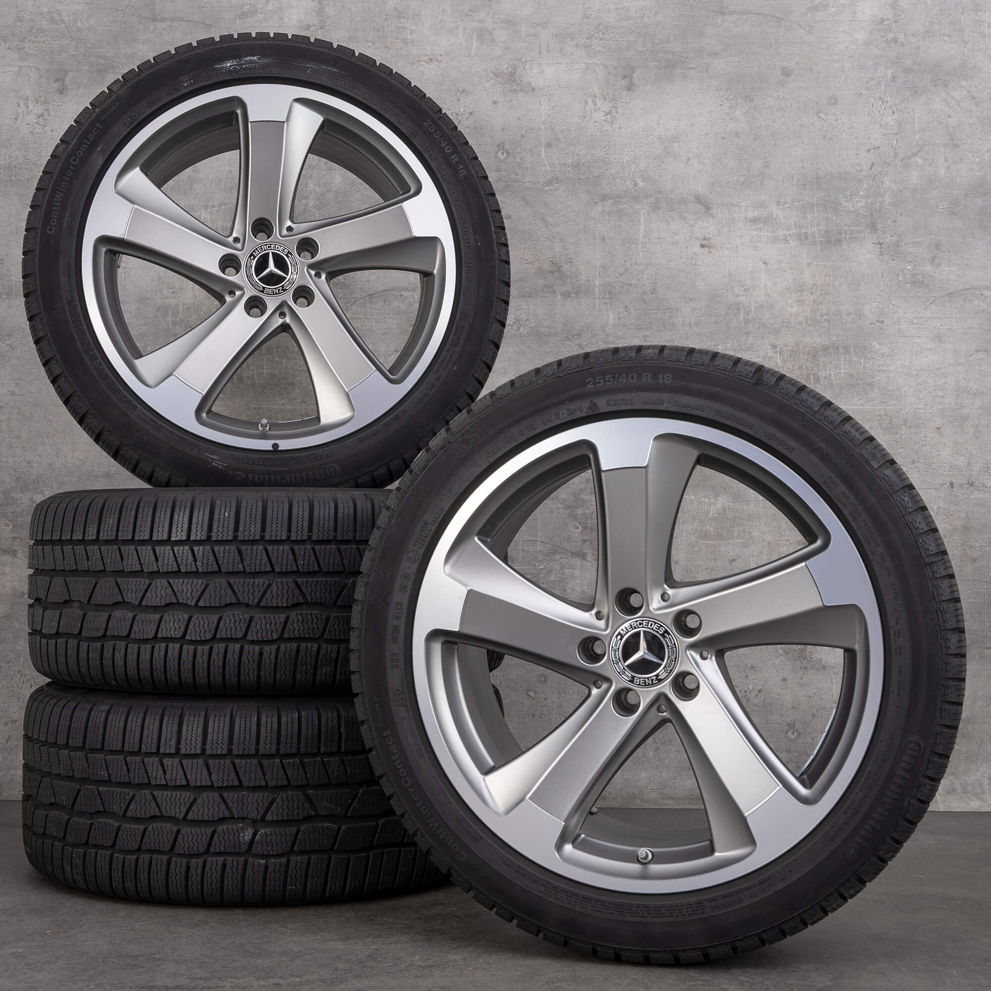 Mercedes Sl Rims Mercedes 18 inch rims SL 400 500 R231 winter tires wheels A2314012902
