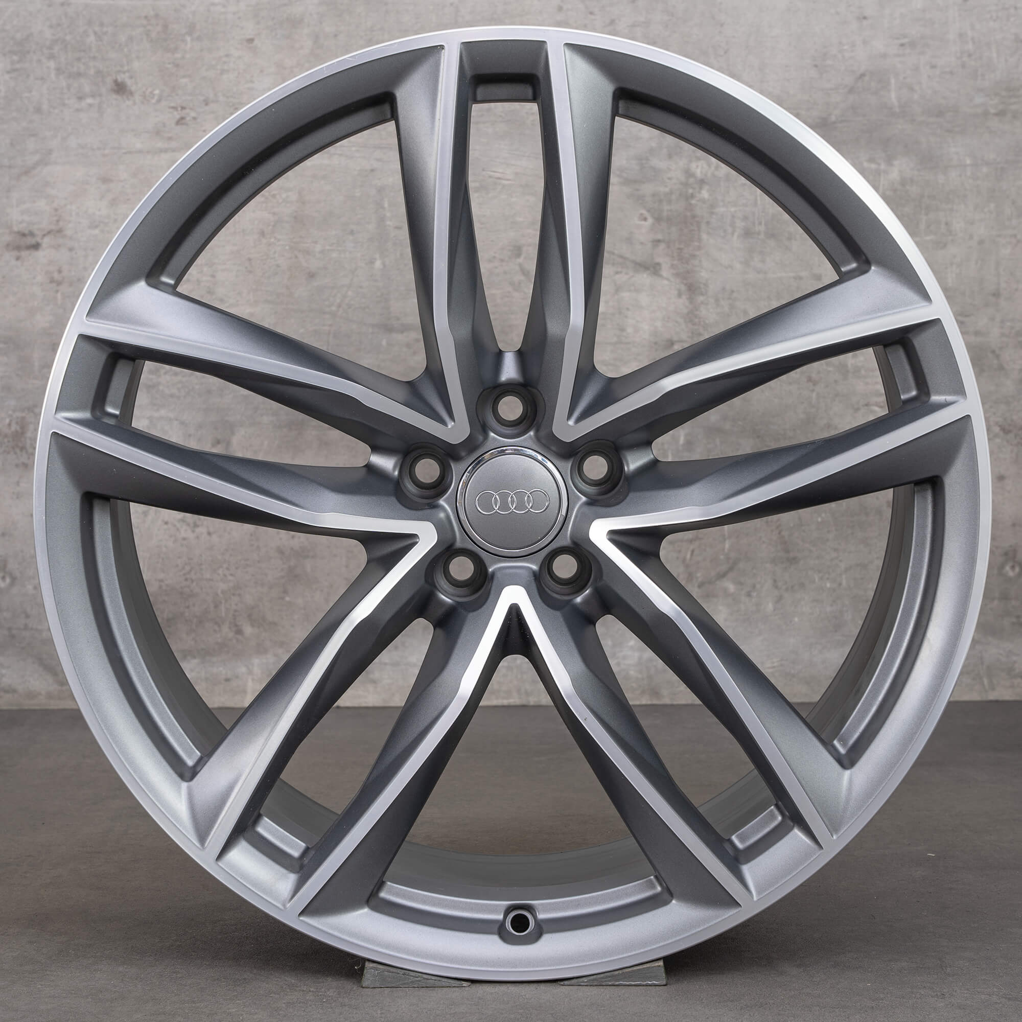 Audi 21 tums fälgar RS6 4G C7 S line aluminiumfälgar 4G0601025CF 9,5 x ET25