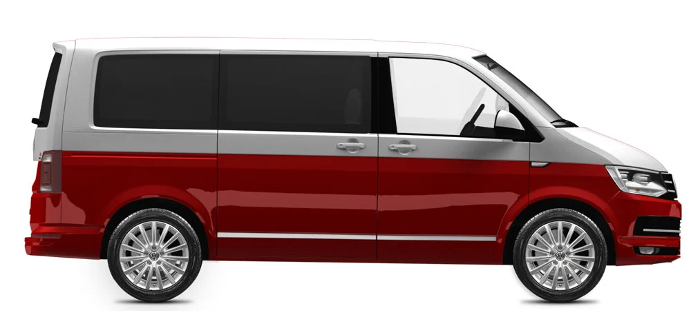 So sieht die Canberra Felge an Deinem T5/T6 Bus / Multivan aus! T5/T6 mit Canberra Felgen