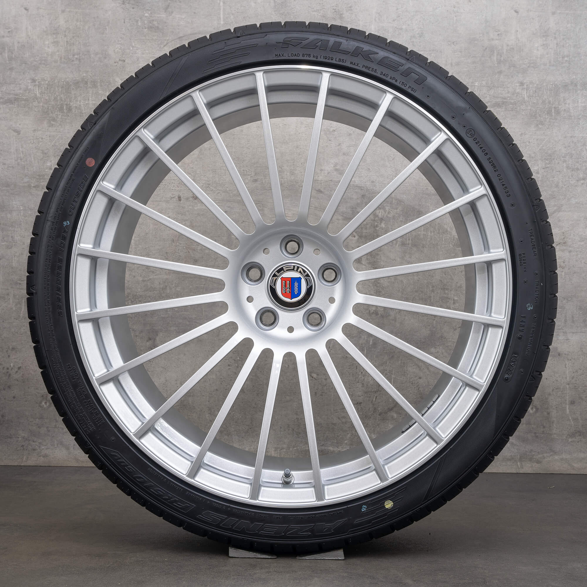 BMW Alpina CS20 X3 G01 X4 G02 summer wheels 22 inch rims 3611848 3611849