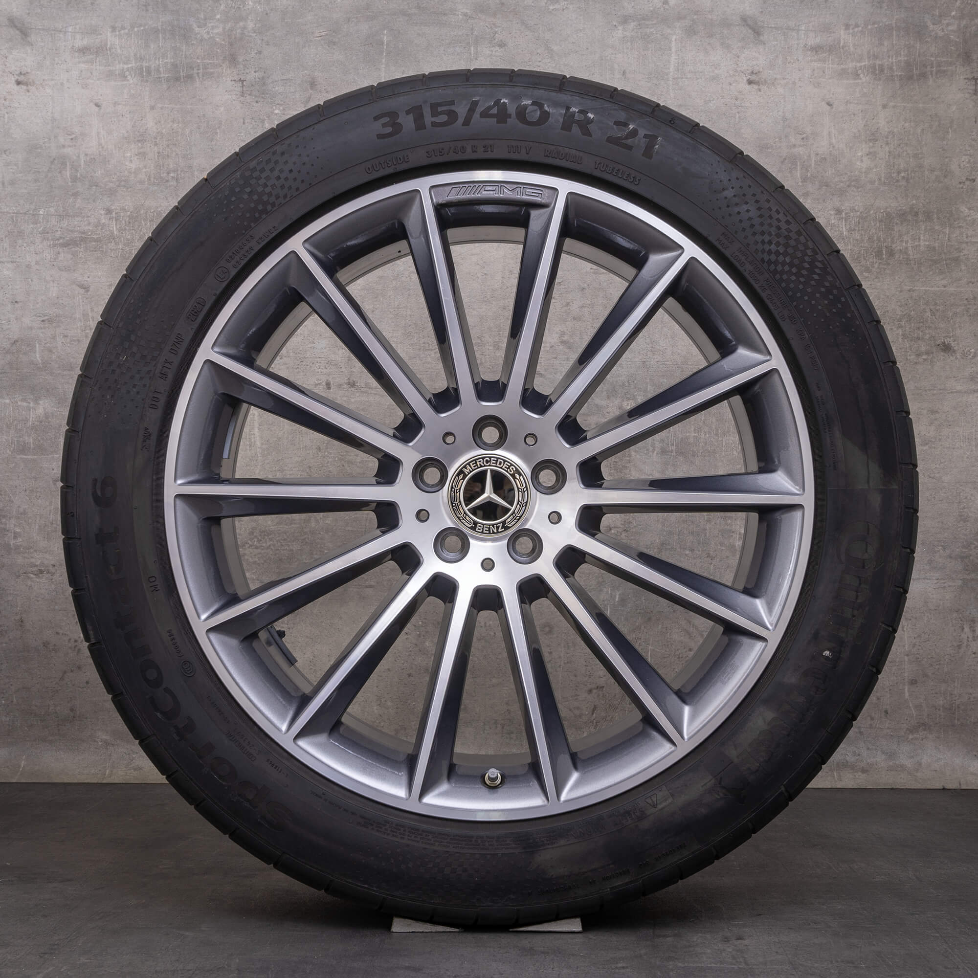 OEM Mercedes Benz GLE AMG Rims 21 inch W167 V167 summer wheels