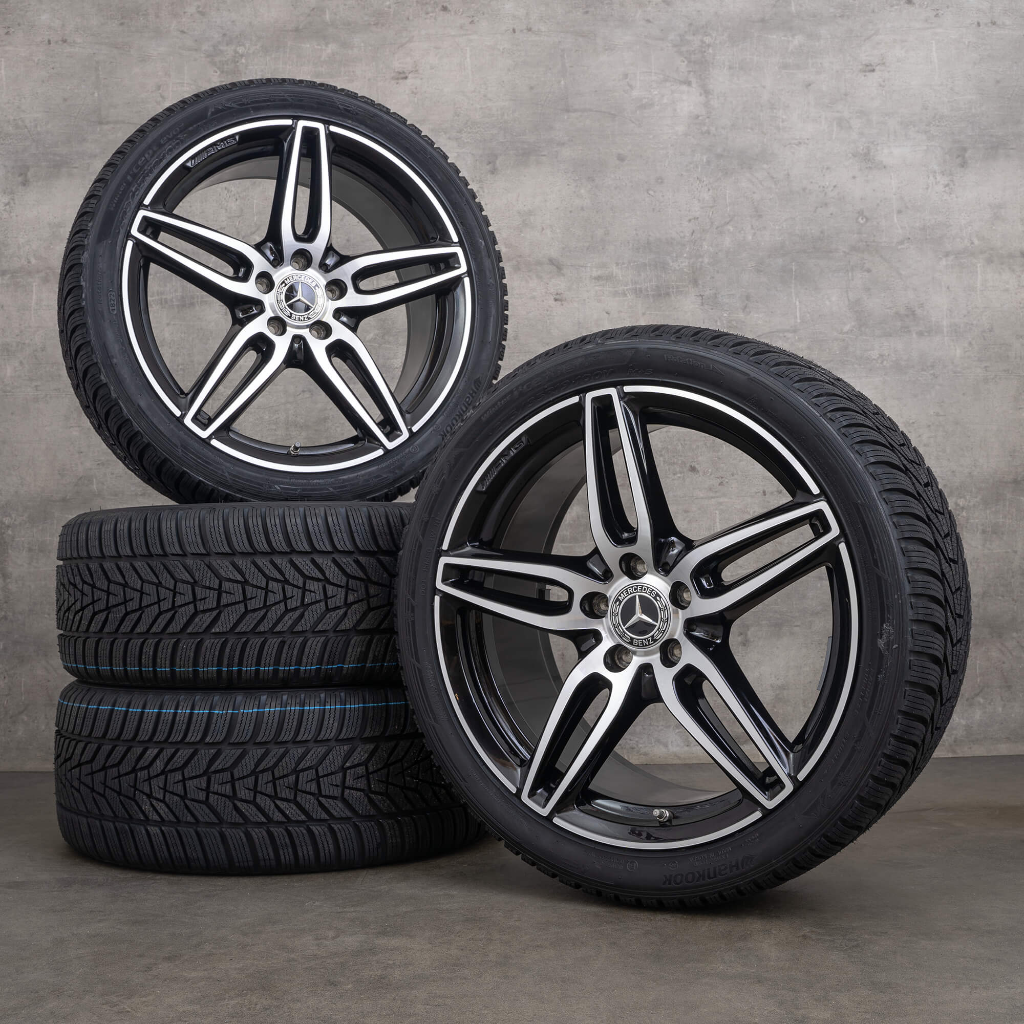 AMG Mercedes Benz E-Klasse E43 W213 S213 Winterräder 19 Zoll Winterreifen