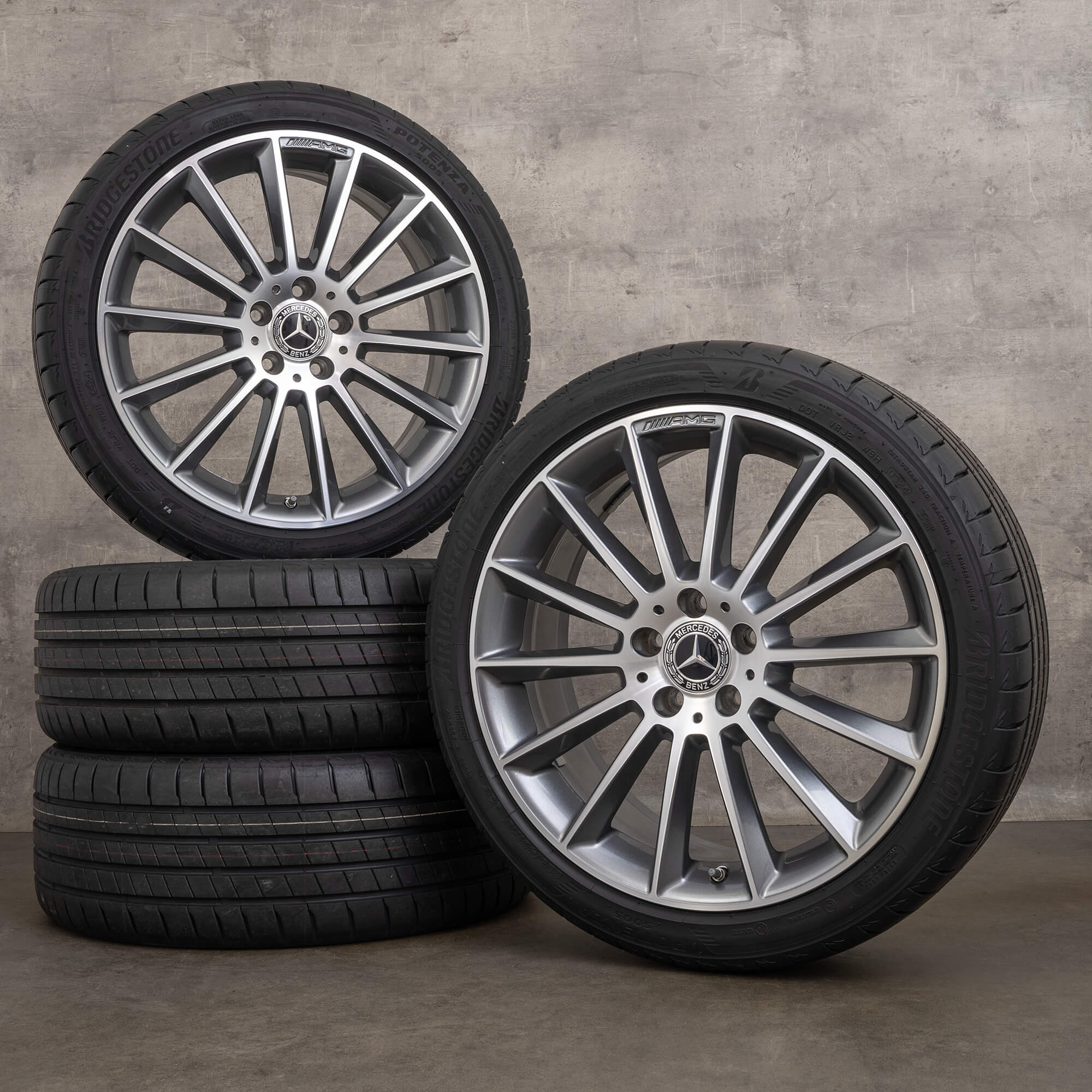 Original AMG Mercedes W177 W247 CLA X188 19 Zoll Felgen Sommerreifen 