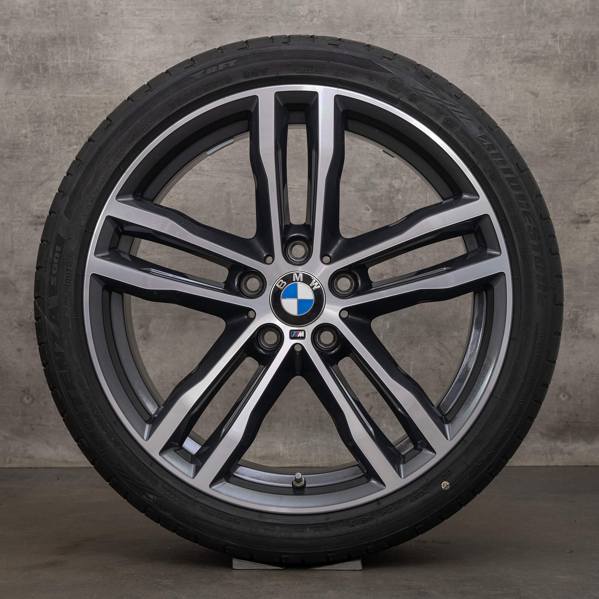 OEM BMW 3 Series F30 F31 4 F32 F33 F36 summer wheels 19 inch rims tires ...