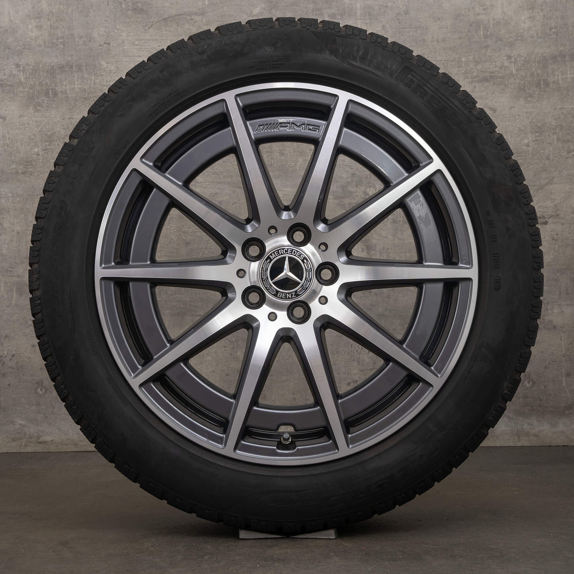 Originale Mercedes Benz GLA GLB 35 45 AMG vinterhjul 19 tommer H247