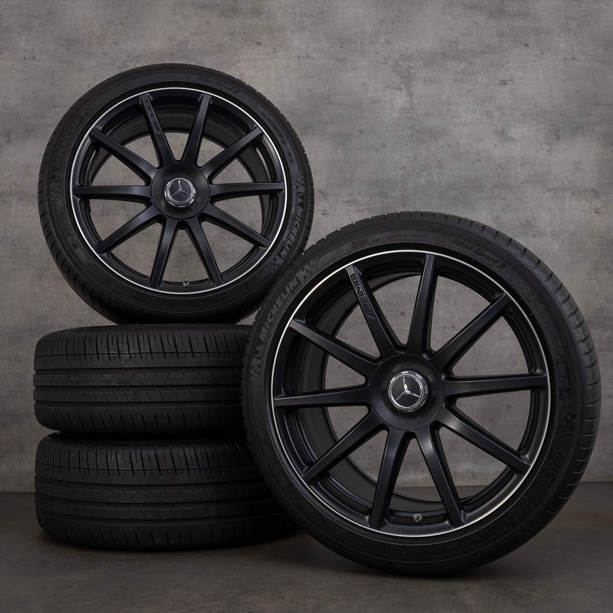 AMG Mercedes Benz S63 S65 W222 summer wheels 20 inch tires rims