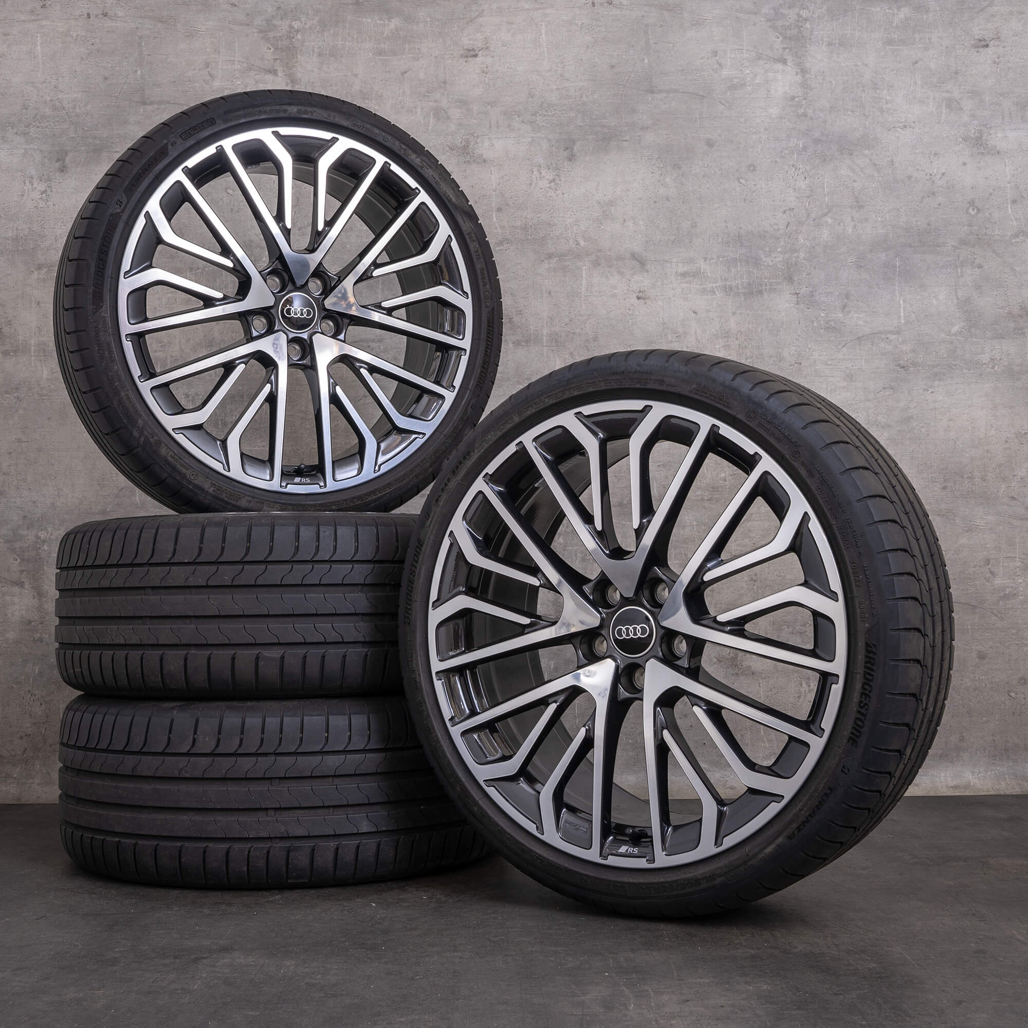Original Audi A5 S5 jante 19 inch B10 8B3601025AT de vară antracit