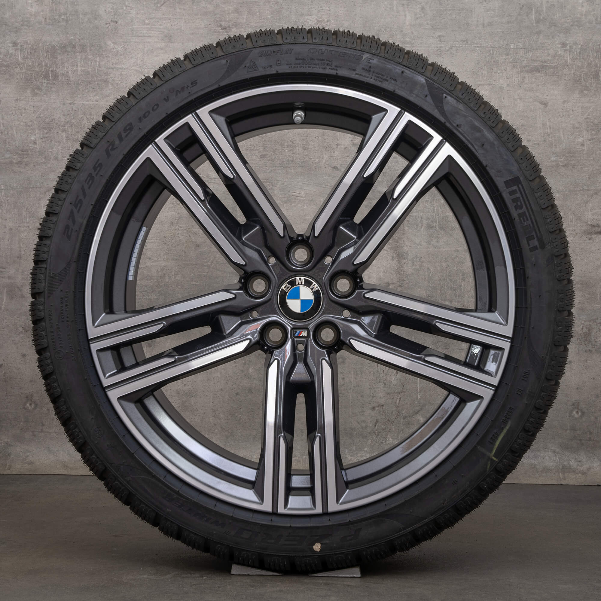 BMW 8-serie G14 G15 G16 vinterhjul 19 tommer fælge 8090019 8090020 727 M orbit