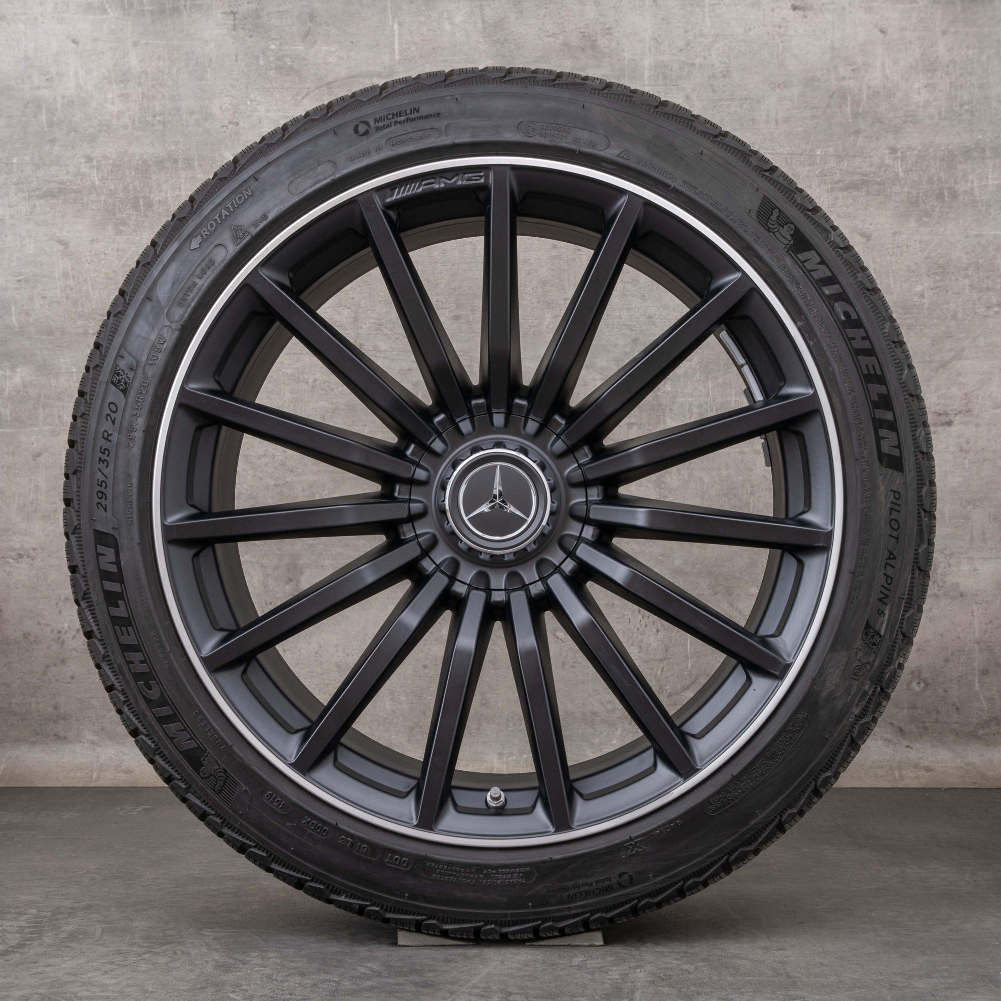 Oryginał Mercedes Benz GT 43 53 63 & S 4Matic+ AMG koła zimowe 20 cali X290 felgi 4-drzwiowe A2904010600 A2904010700 czarny mat polerowane
