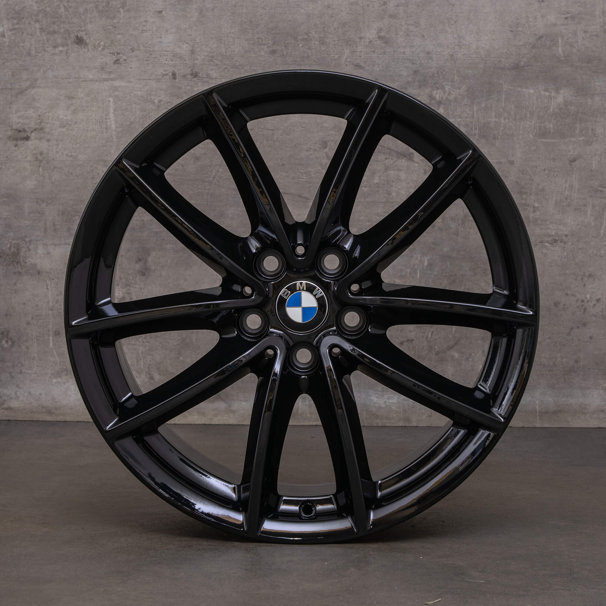 Oryginał BMW X5 X6 Felgi 18 cali G05 G06 Styling 618 czarne wysoki połysk 6880684 NOWOŚĆ