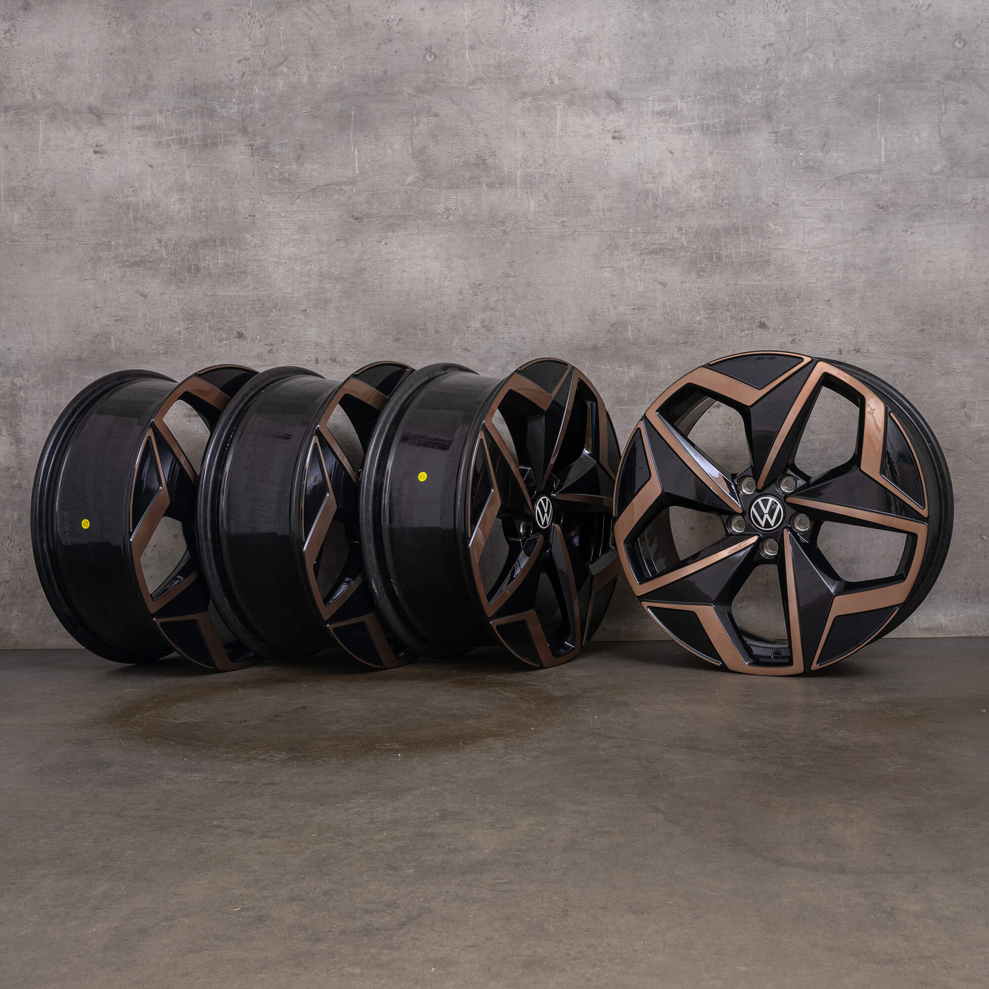 OEM VW ID.3 rims 19 inch E1 Andoya 10A601025J black bronze