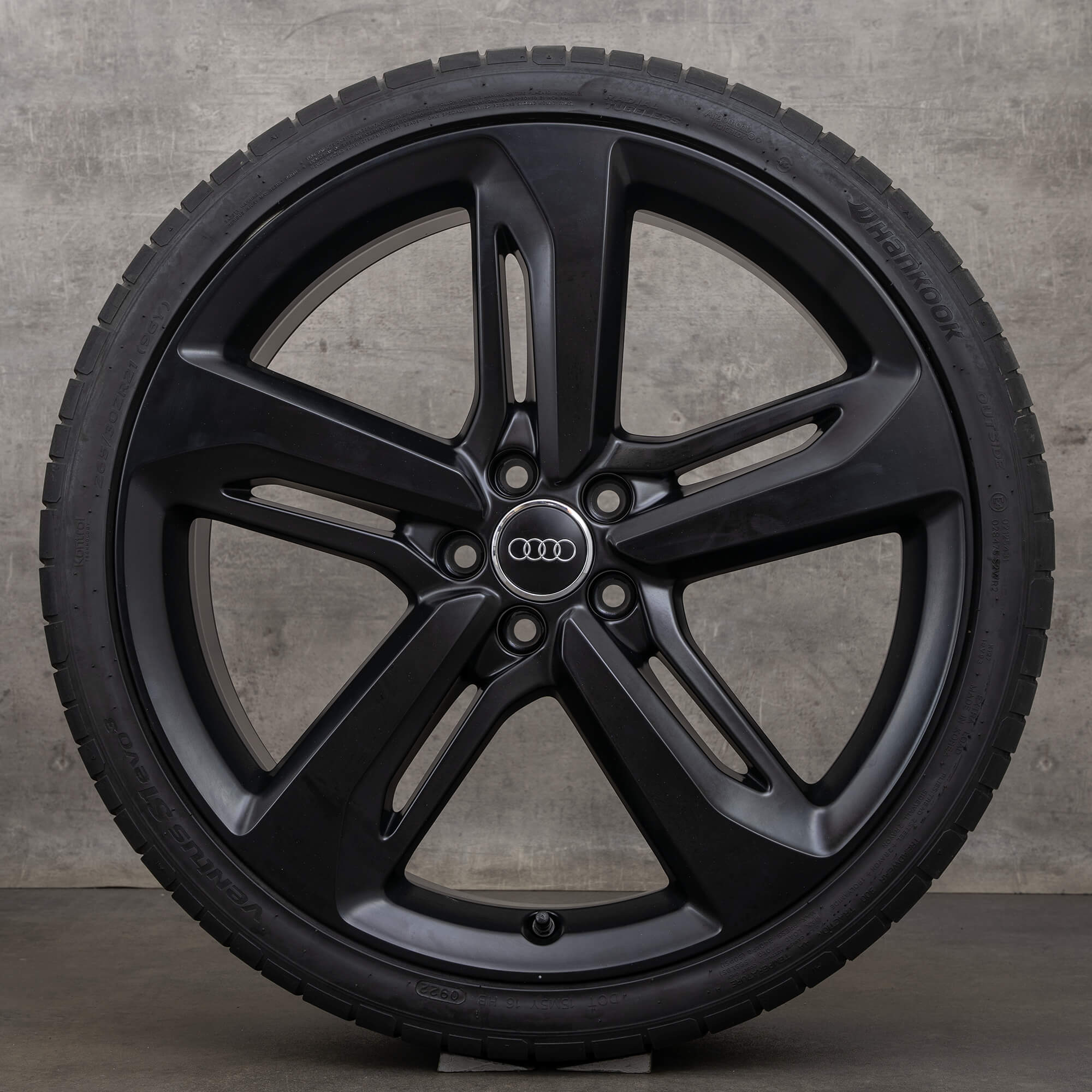 Original Audi A6 S6 Felgen 21 Zoll 4G C7 Sommerräder Performance Blade 4G0601025CN schwarz seidenmatt