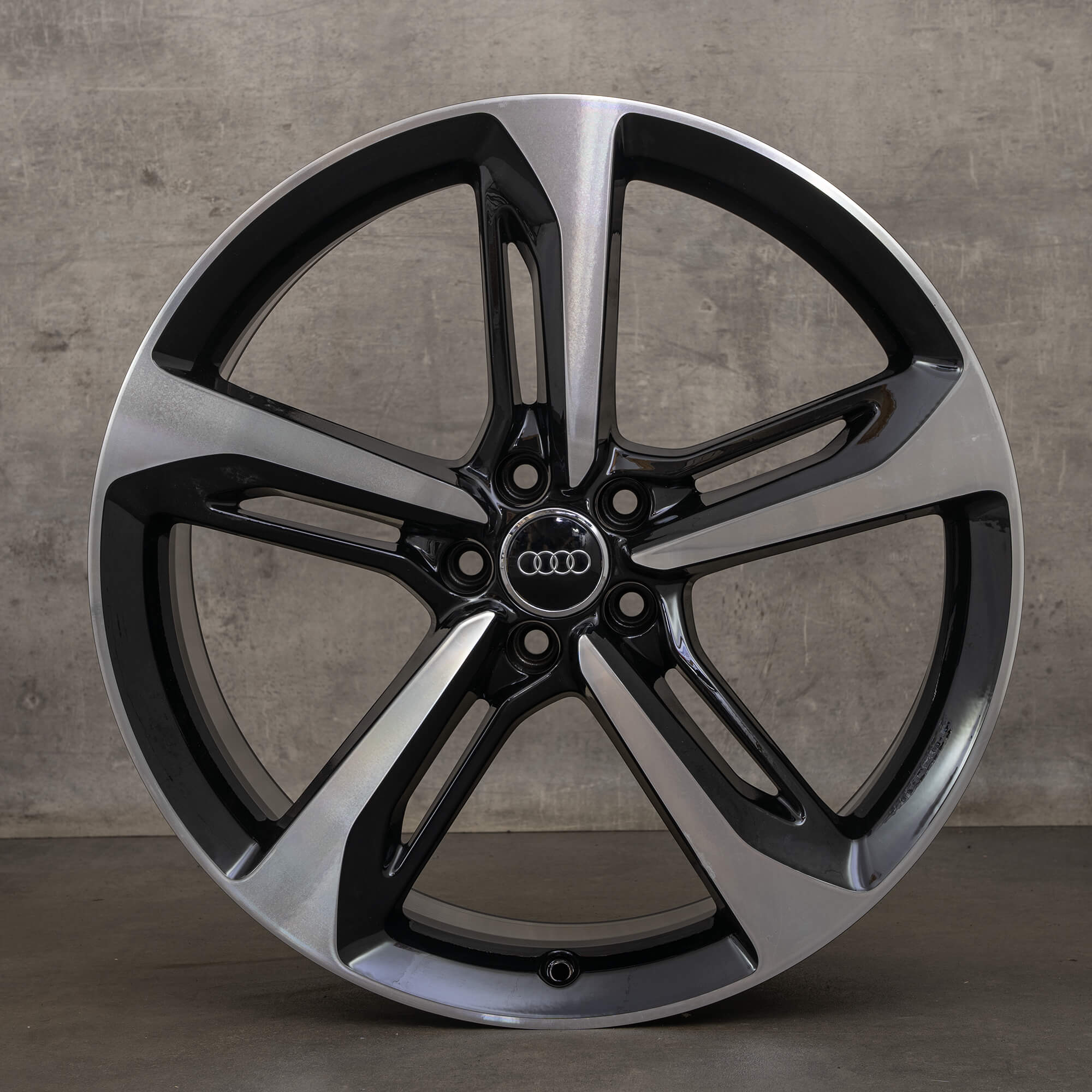 OEM Audi A7 S7 RS7 rims 21 inch 4G C7 4G8601025AM Blade black high