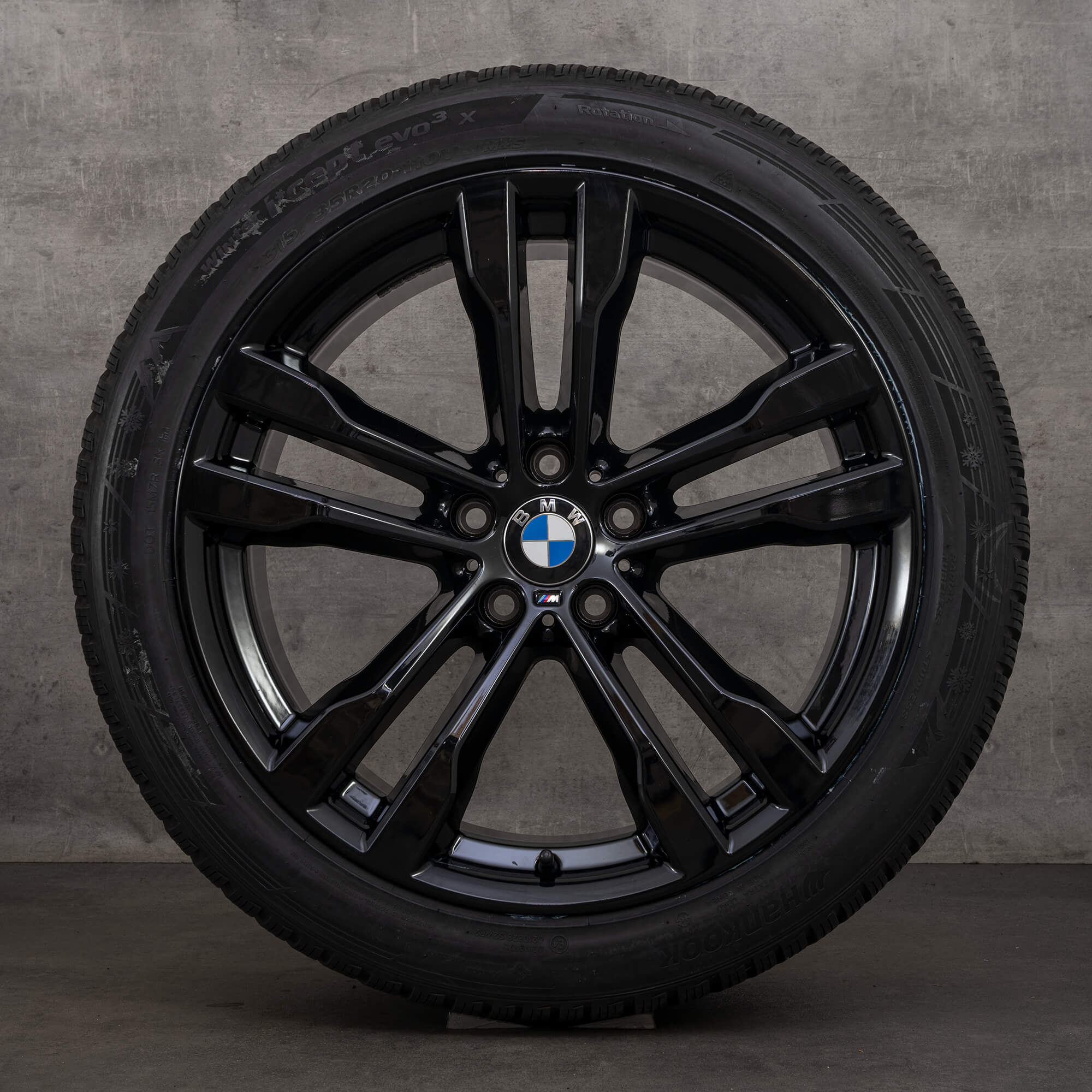 BMW X5 E70 F15 X6 F16 ruote invernali OEM cerchi pneumatici 20 pollici 468
