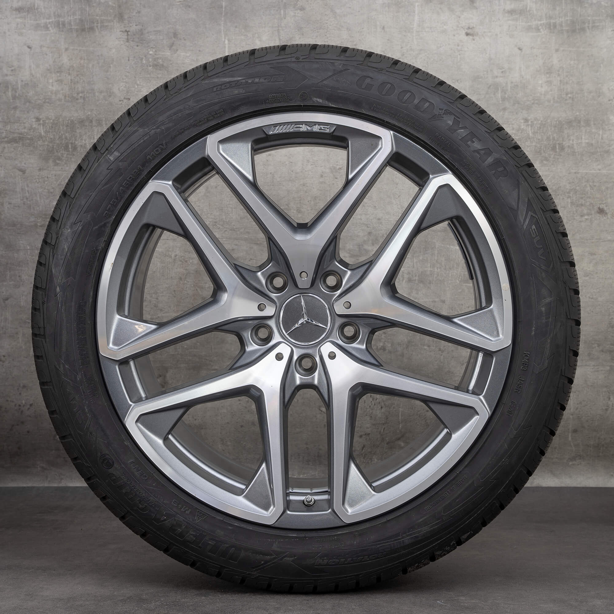 OEM Mercedes Benz G-Class G63 AMG snow tire packages 21 inch W463A